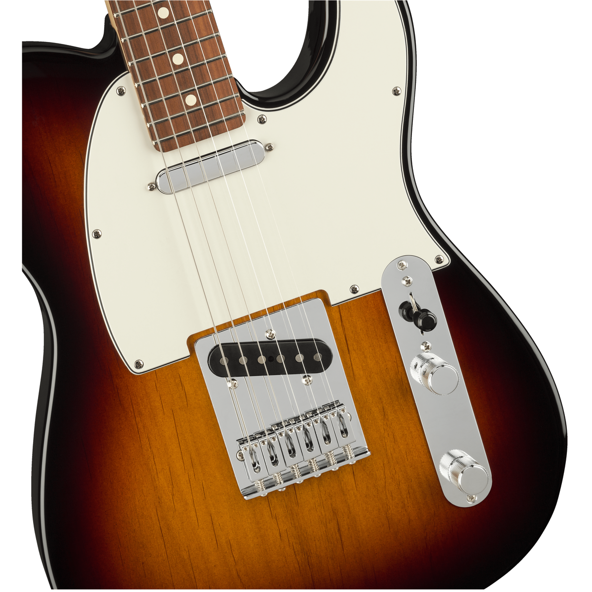 Fender Guitar Fender Player Telecaster 3-Colour Sunburst Pau Ferro Electric Guitar - Byron Music