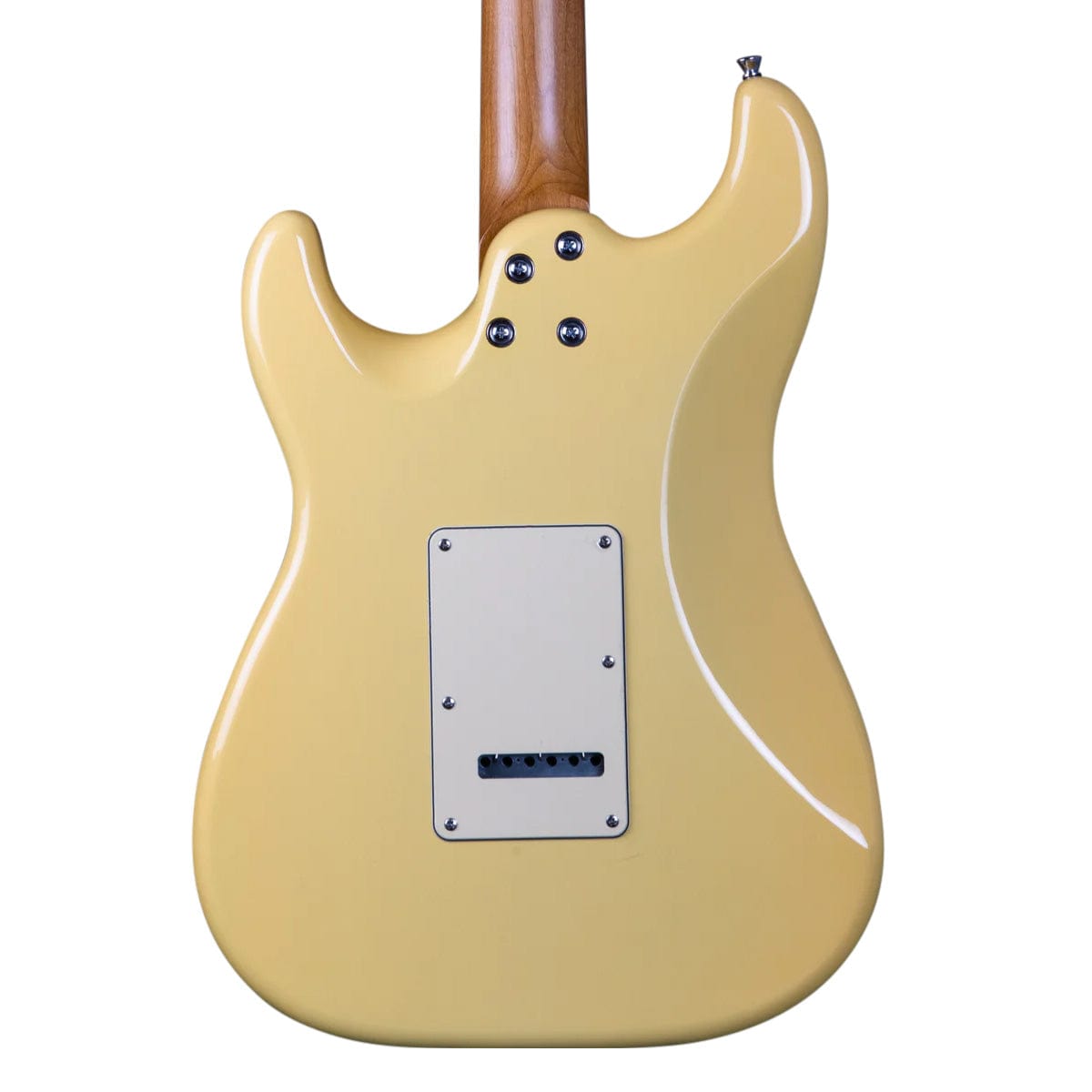JET Home Page JET JS-400-VYW Electric Guitar Vintage Yellow HSS Roasted Maple - Byron Music