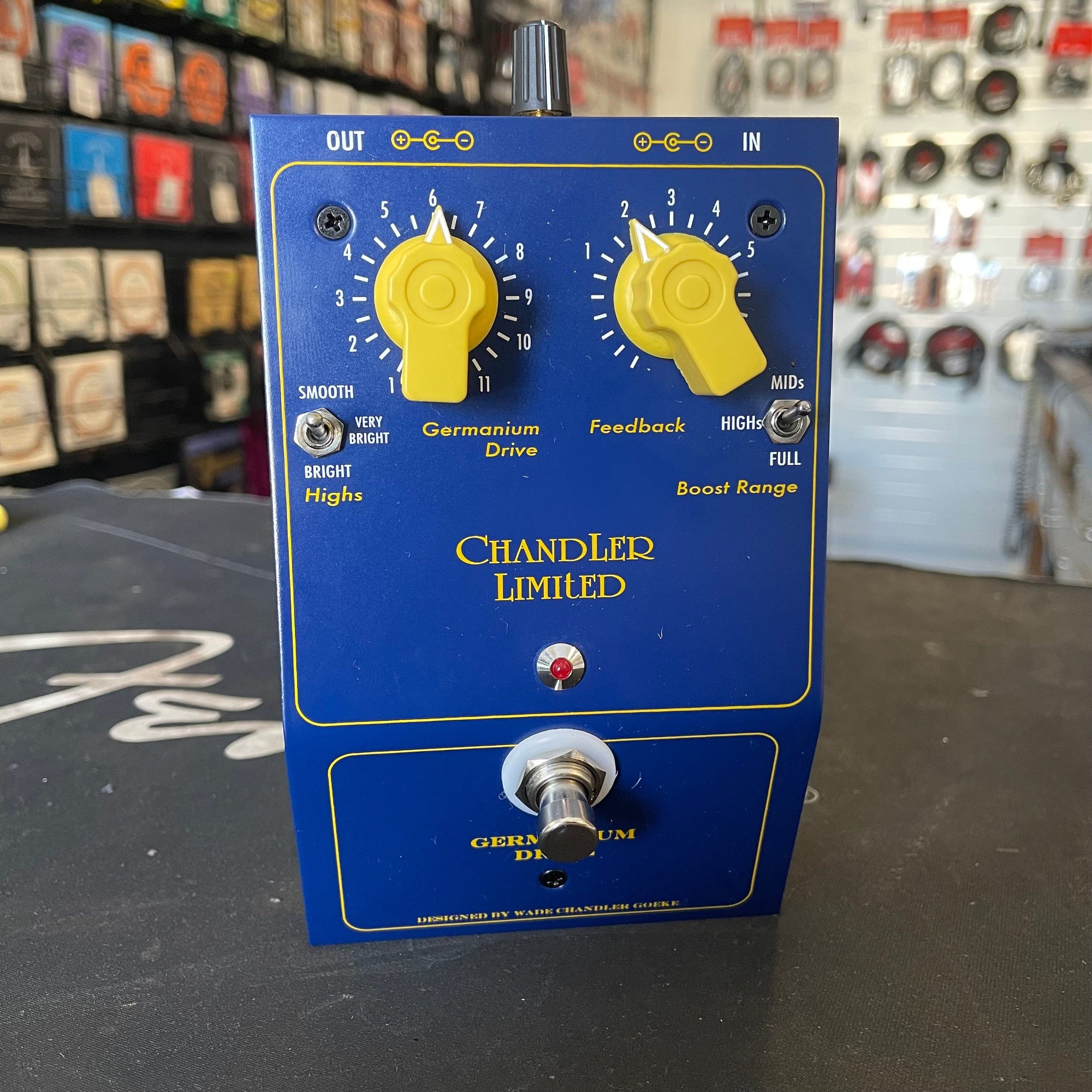 Chandler Limited Effects Preloved - Chandler Limited Germanium Drive - Byron Music