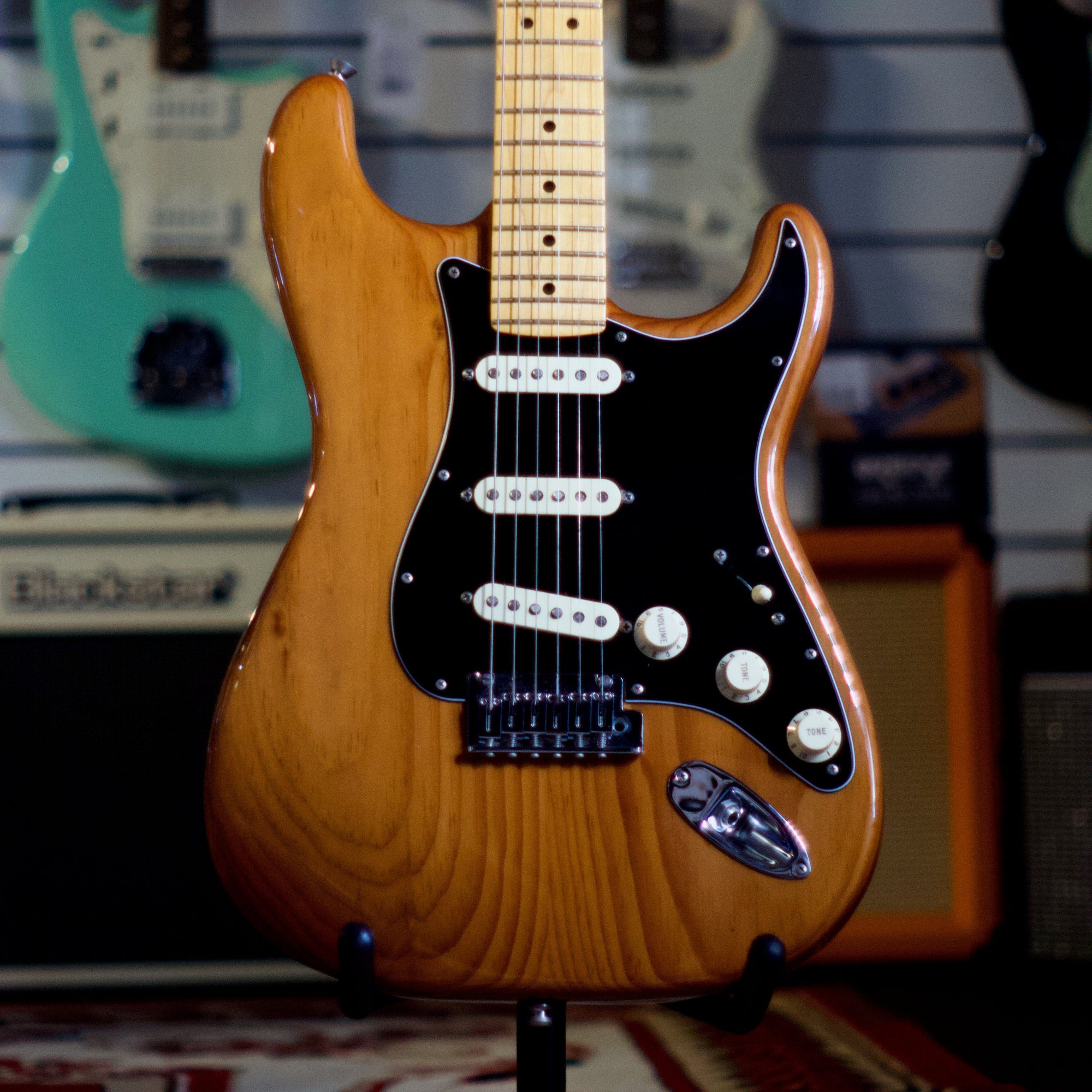 Byron Music Home Page Preloved Fender American Professional II Stratocaster SSS - Roasted Pine W/Hard Case - Byron Music