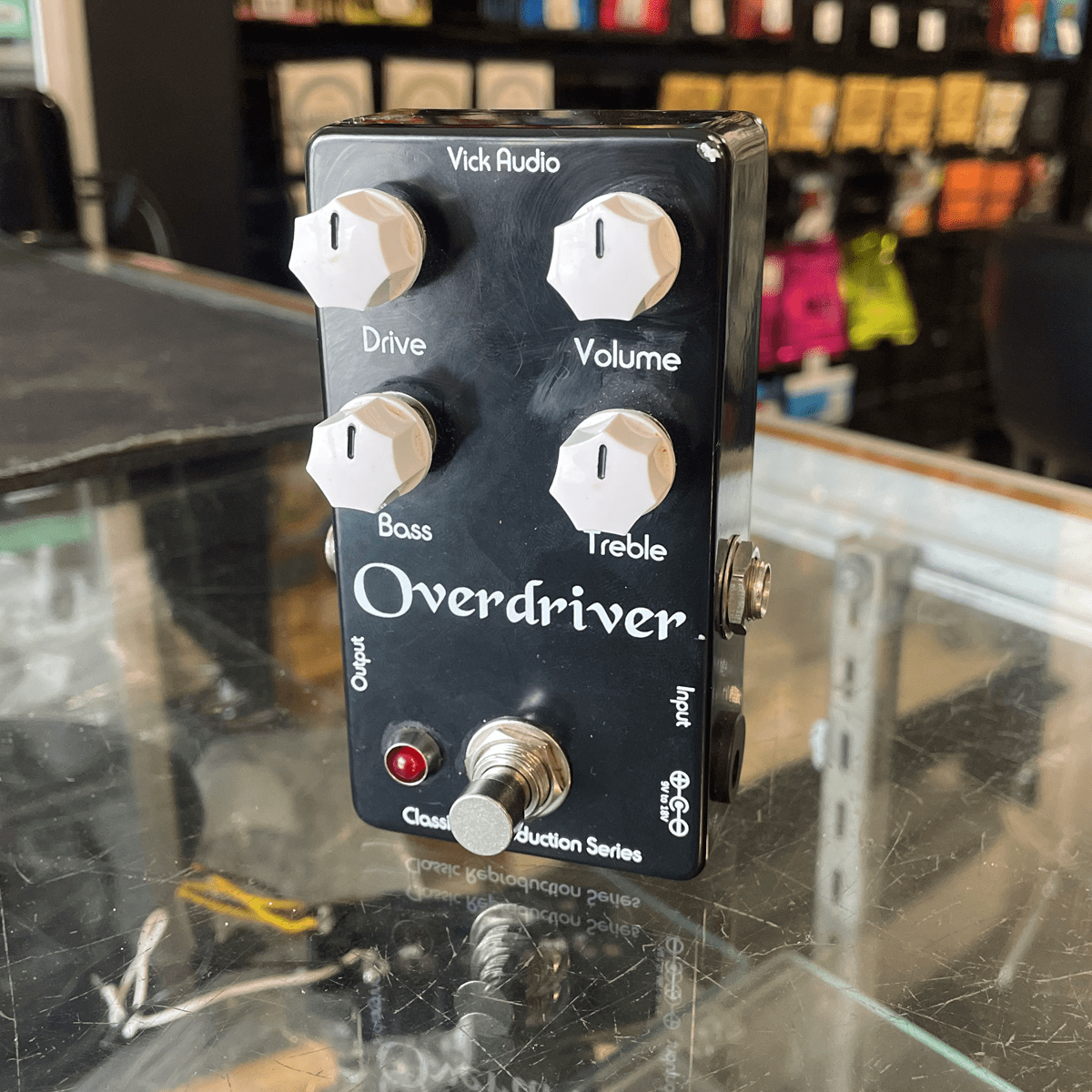 Byron Music Home Page Preloved - Vick Audio Overdriver Guitar Effect Pedal - Byron Music