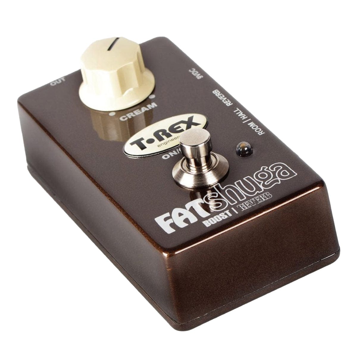 T-REX Home Page T-Rex Fat Shuga Boost &amp; Reverb Guitar Effects Pedal - Byron Music