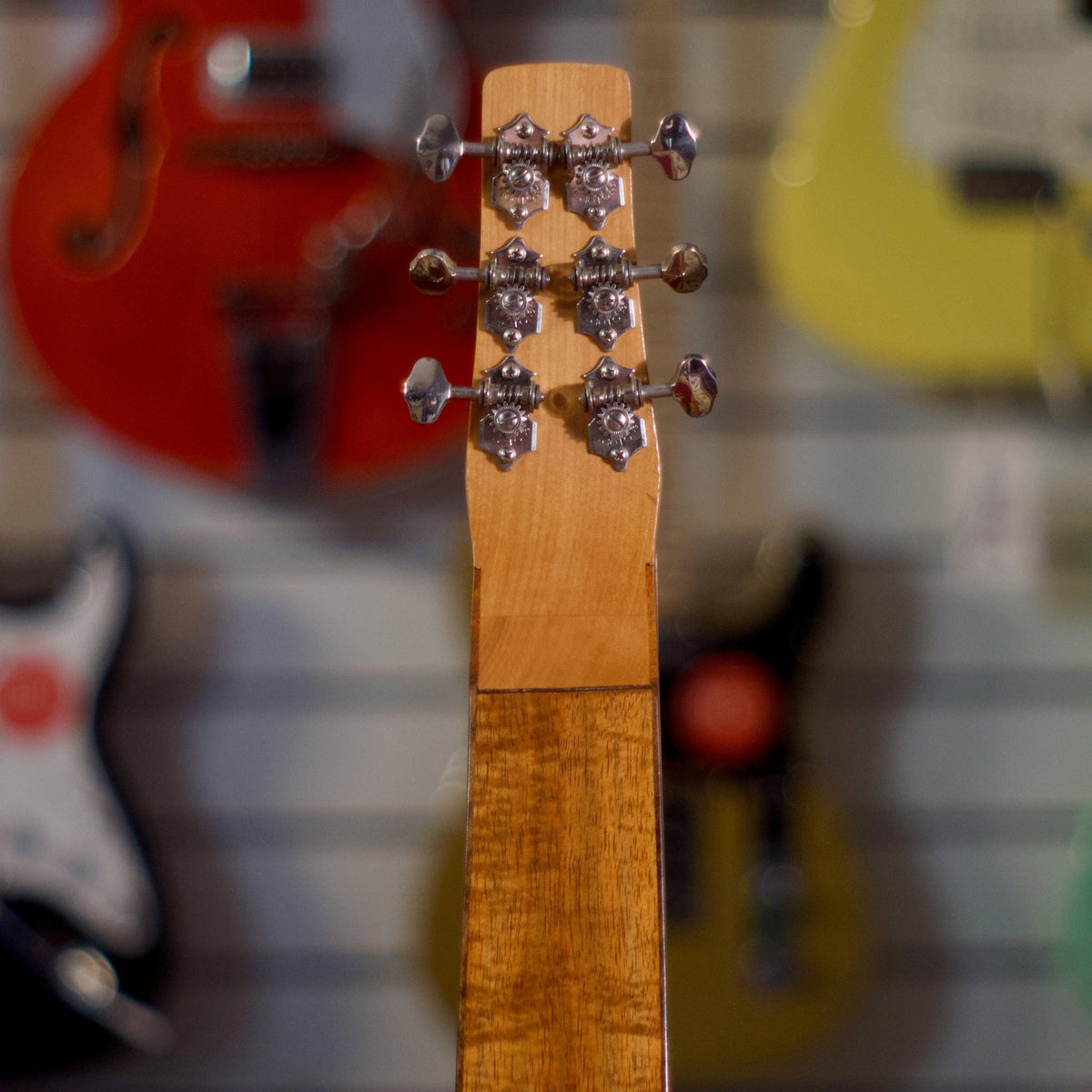 Les Dorahy Guitar Used Les Dorahy Lap Steel Slide Acoustic Guitar &quot;Weissenborn&quot; in Hiscox Case - Byron Music