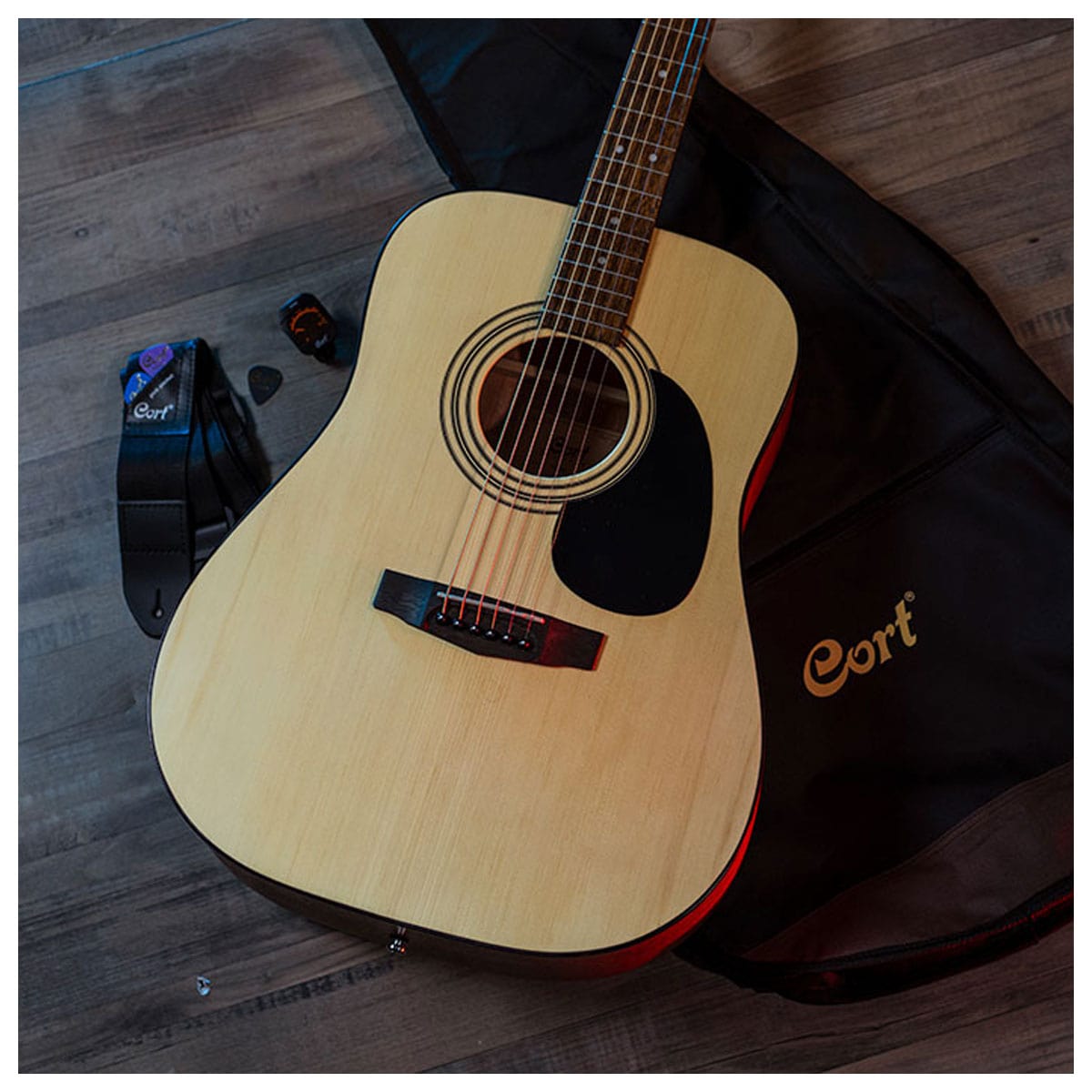 Cort Guitar Cort Trailblazer CAP810 Acoustic Guitar Pack - Byron Music
