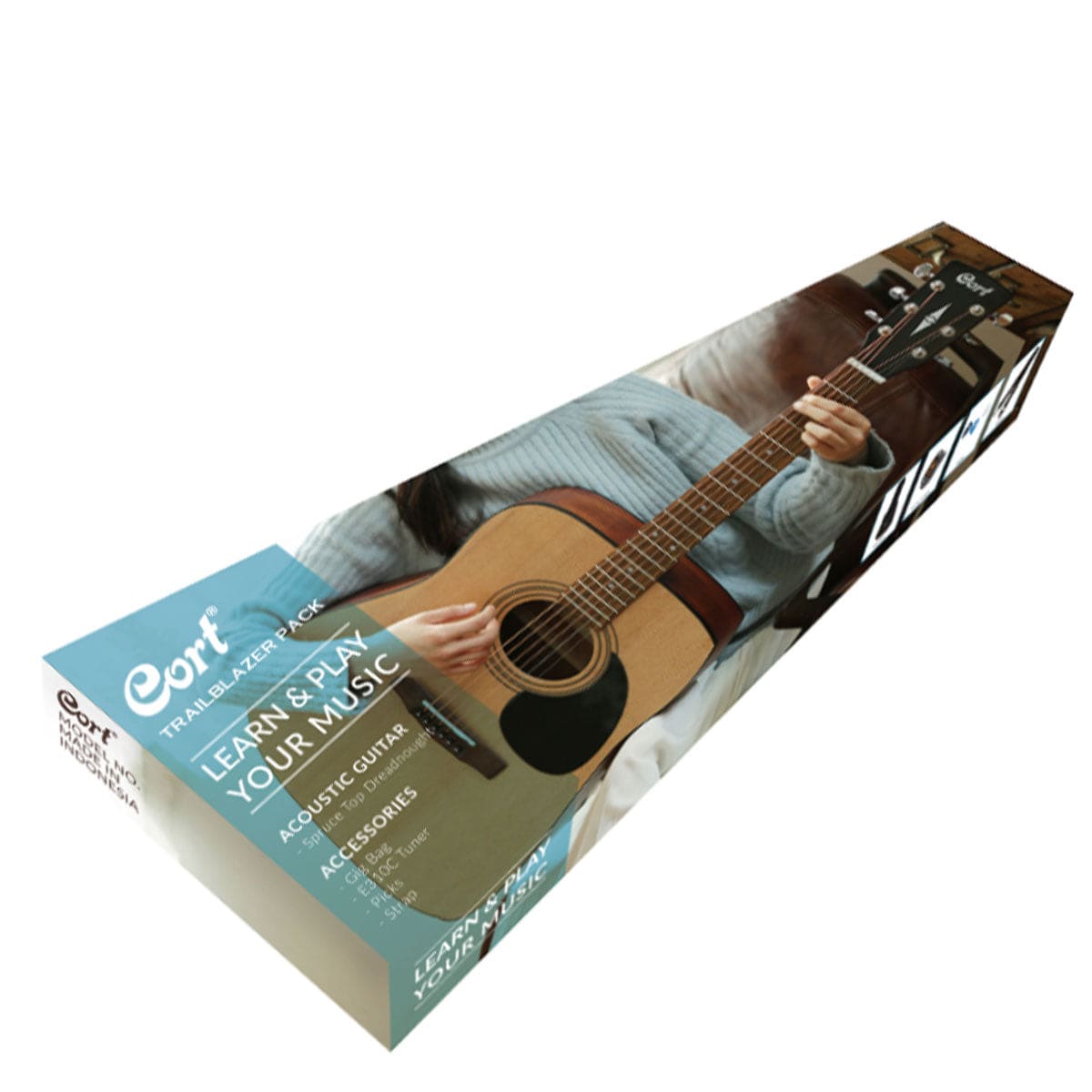Cort Guitar Cort Trailblazer CAP810 Acoustic Guitar Package - Byron Music