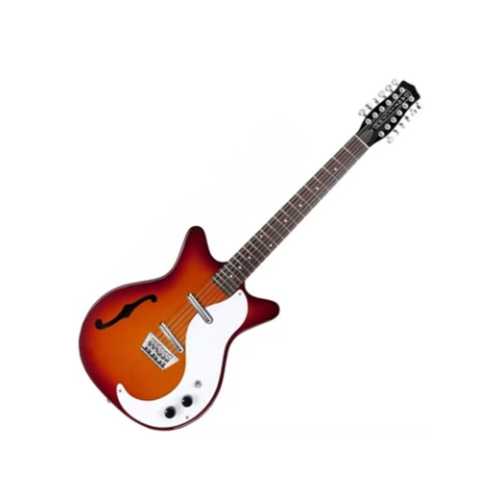 Danelectro Guitar Danelectro &#39;59 DC 12 String Cherry Sunburst - Byron Music