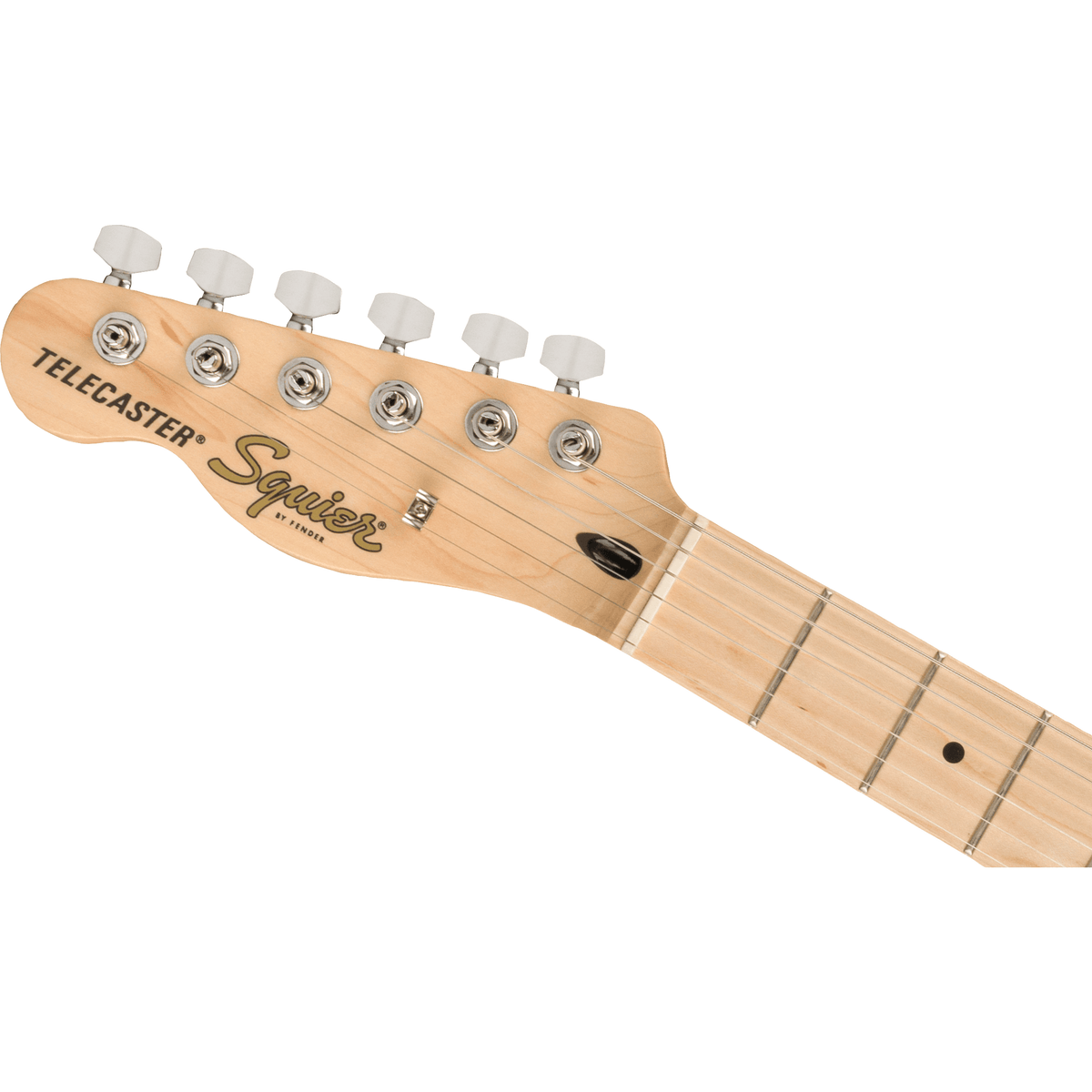 Squier Guitar Fender Squier Affinity Telecaster Left-Handed Butterscotch Blonde Electric Guitar - Byron Music