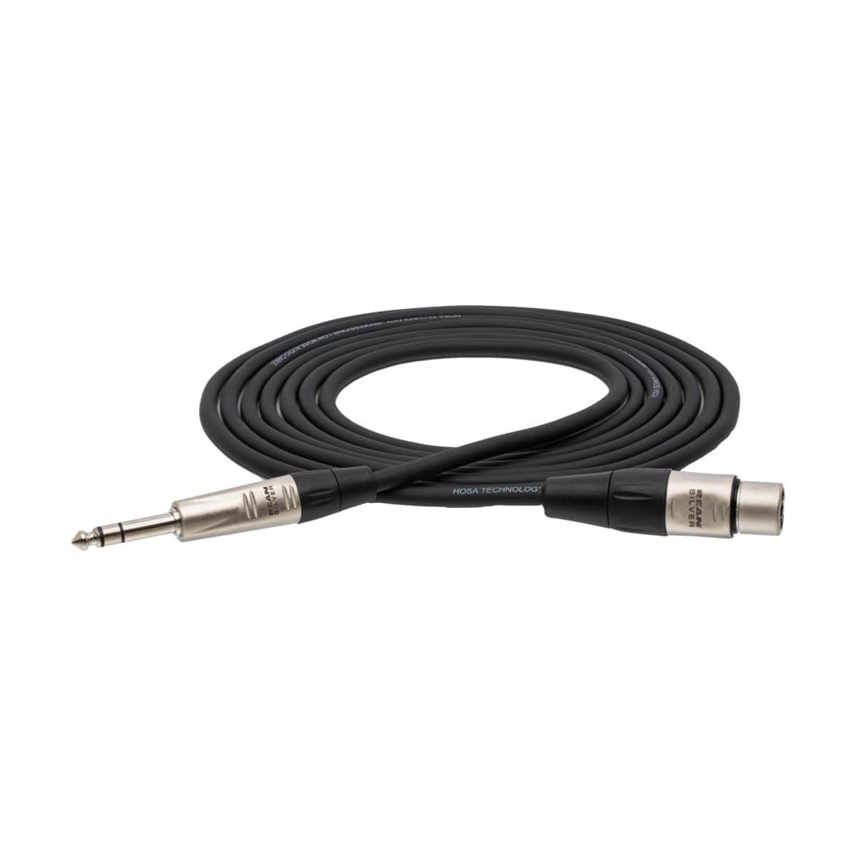 Hosa Recording Hosa Balanced Interconnect Cable 1/4in TRS to XLR F 3ft HXS-003 - Byron Music