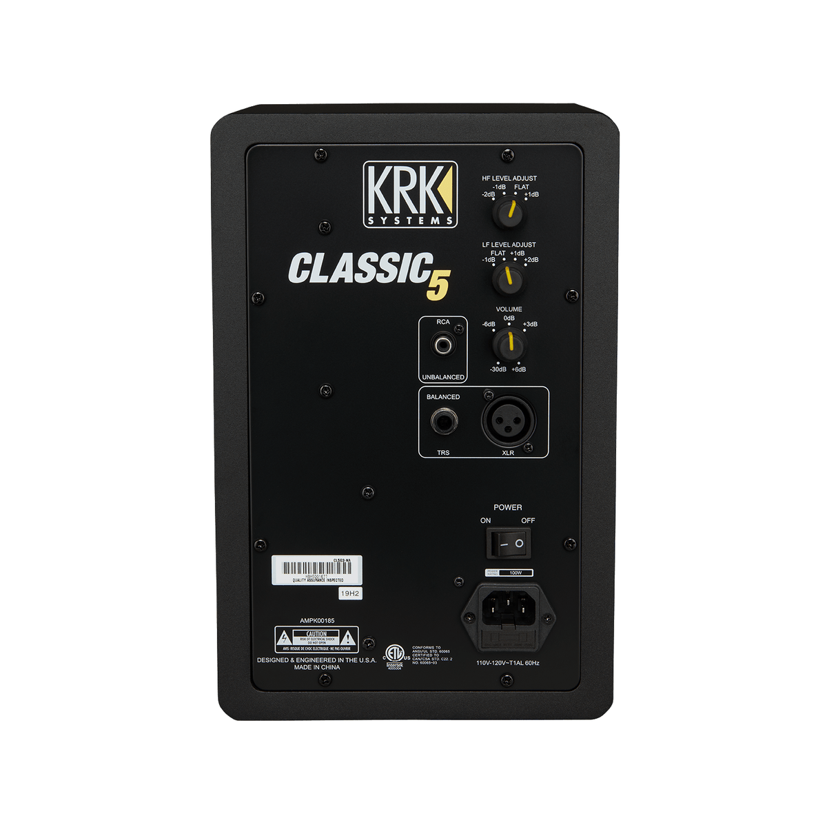 KRK Recording KRK Classic 5 Professional Studio Monitor Single KRKCL5G3 - Byron Music