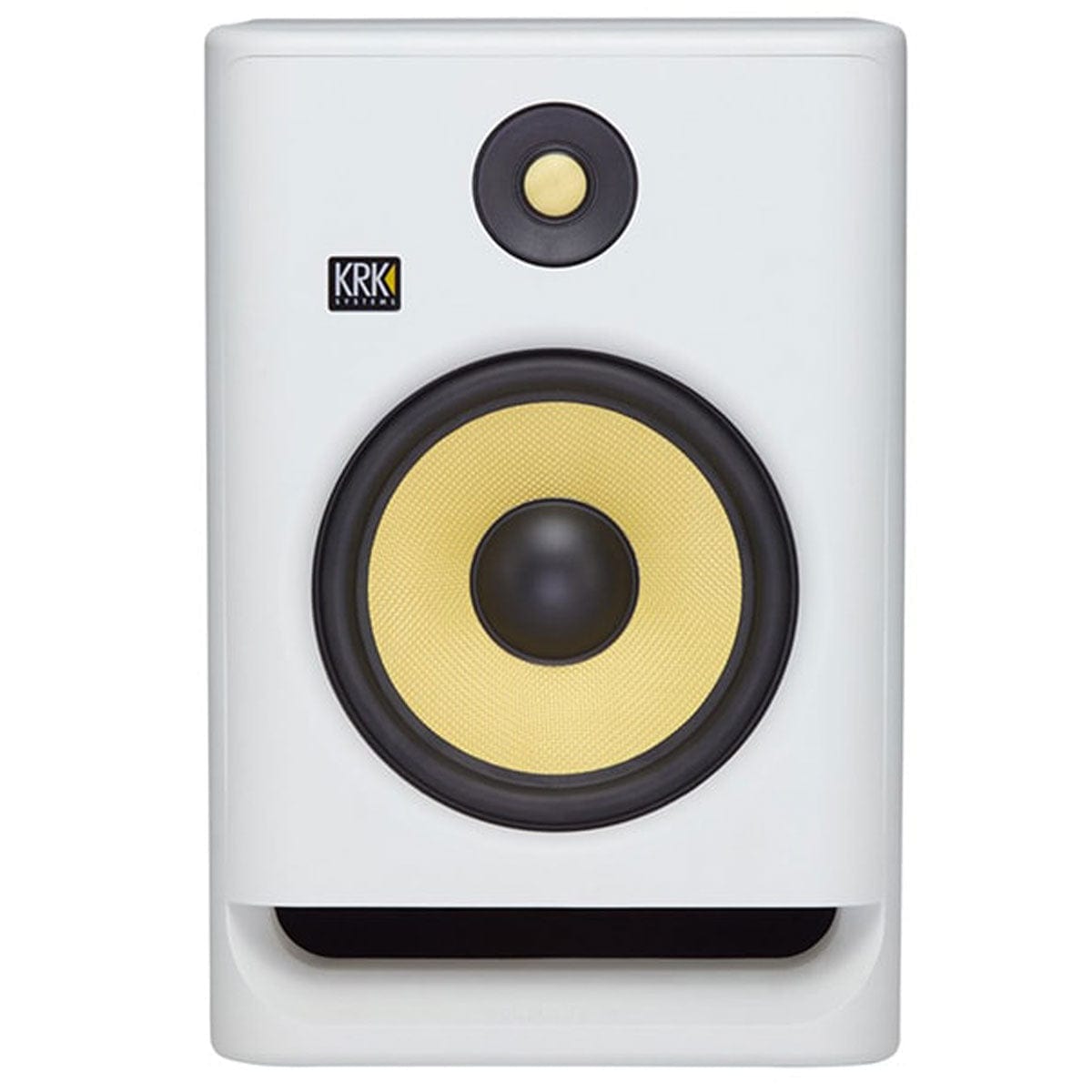 KRK Recording KRK ROKIT RP8G4 8" Studio Monitors (Two Tone White Noise) - Byron Music