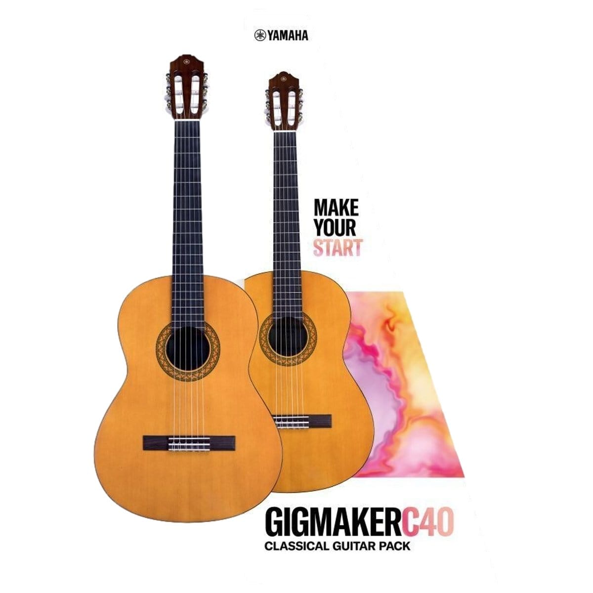 Yamaha Guitar Yamaha Gigmaker C40 Classical Guitar Pack with Bag Tuner - Byron Music