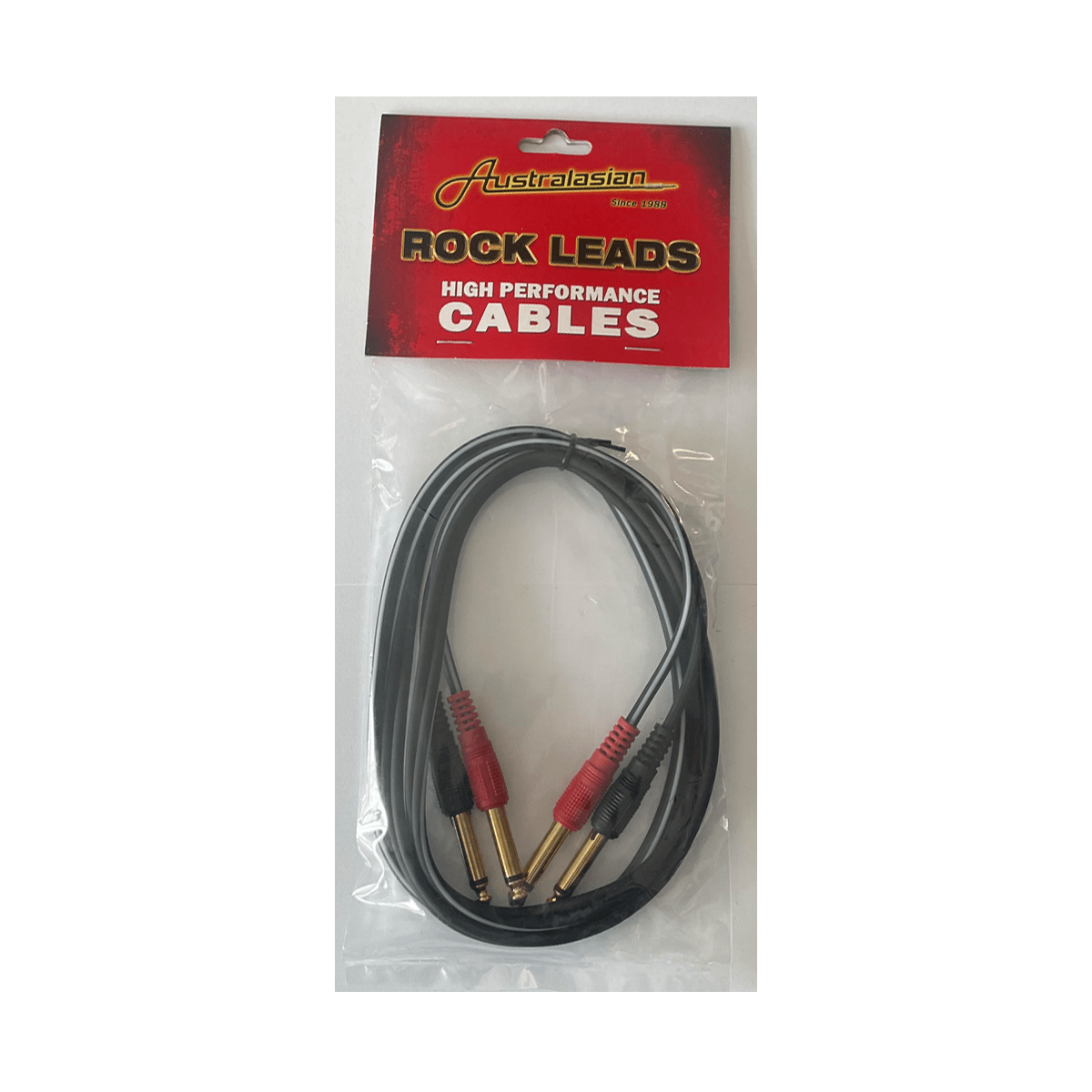 AMS Home Page 5 Foot 2x 6.3 Mono To 2x 6.3 Mono Cable - Byron Music
