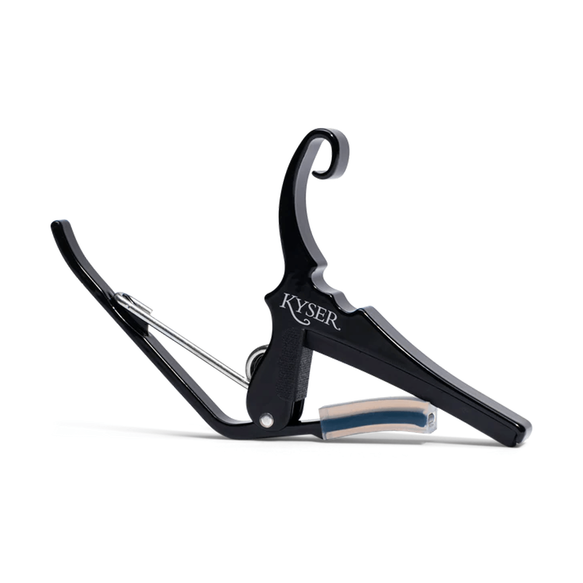 Kyser Home Page Black 12 String Capo for acoustic guitars. More tension/larger body - Byron Music