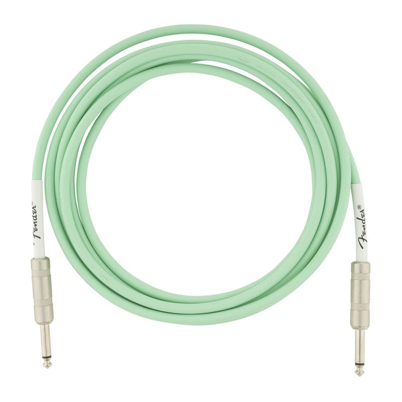 Fender Guitar Accessories Fender Original Series Cable Surf Green - 10ft - Byron Music