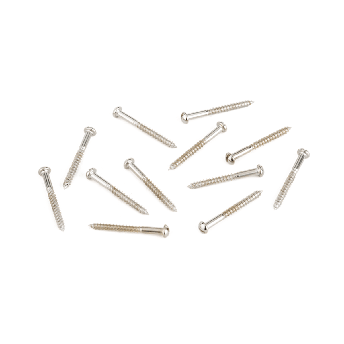 Fender Home Page Fender - Pure Vintage Slotted Telecaster Neck Pickup Mounting Screws Nickel (12) - Byron Music