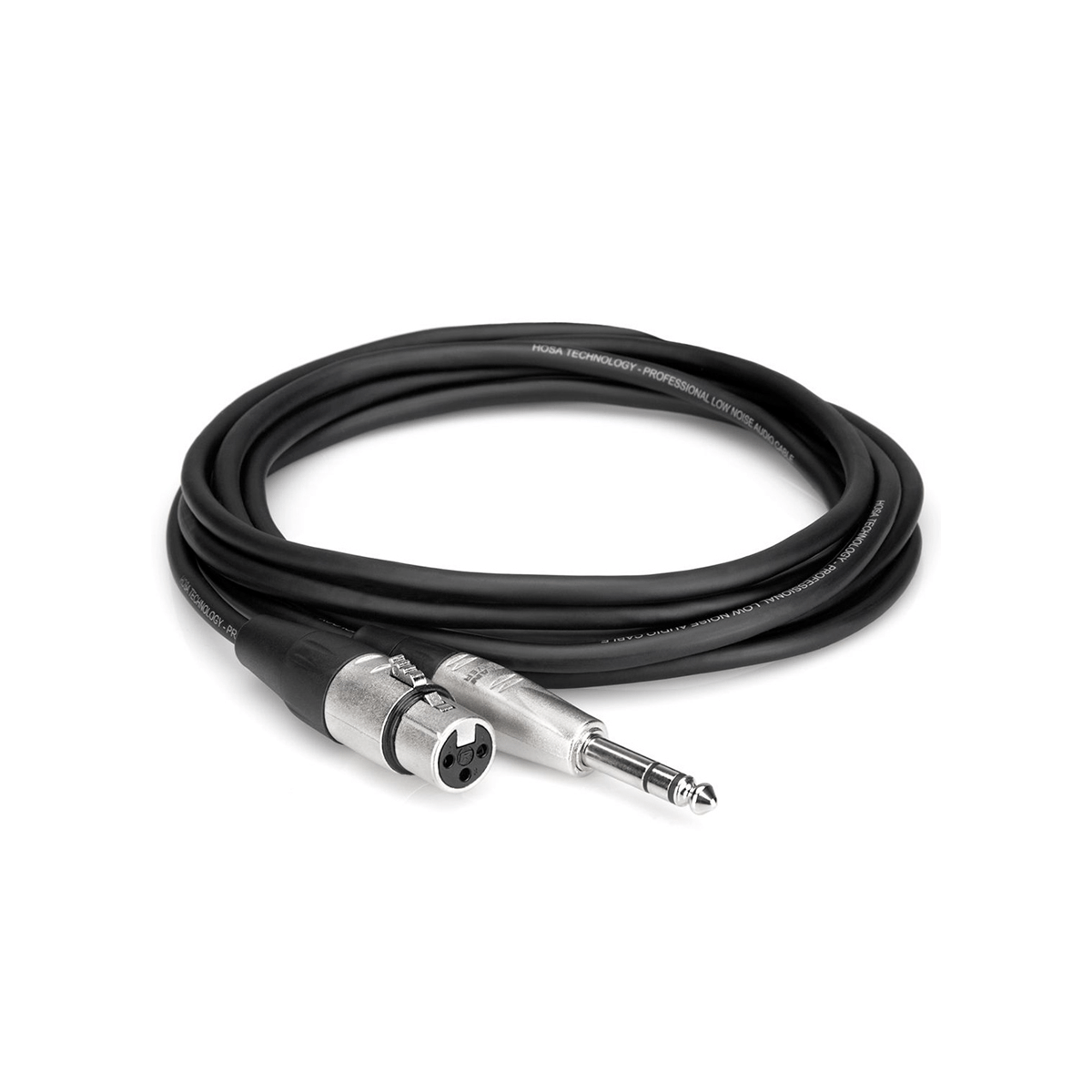 HOSA TECHNOLOGY Home Page HOSA - 10 Foot Pro Cable 1/4 INCH TRS to XLR Female - Byron Music