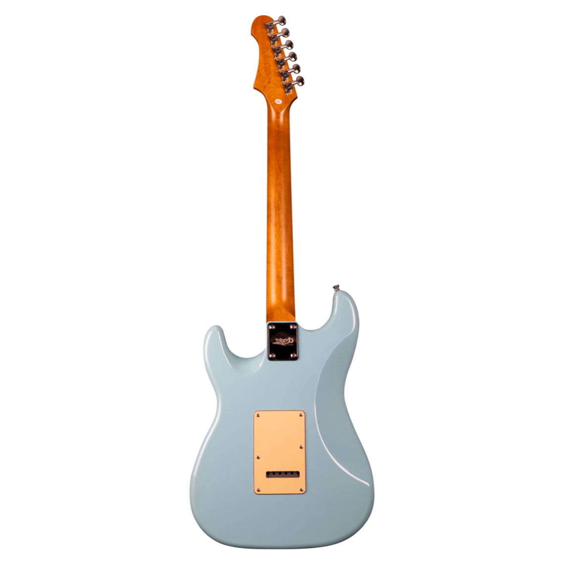 JET Home Page Jet JS-300-BL Electric Guitar Sonic Blue Roasted Maple Body SSS - Byron Music