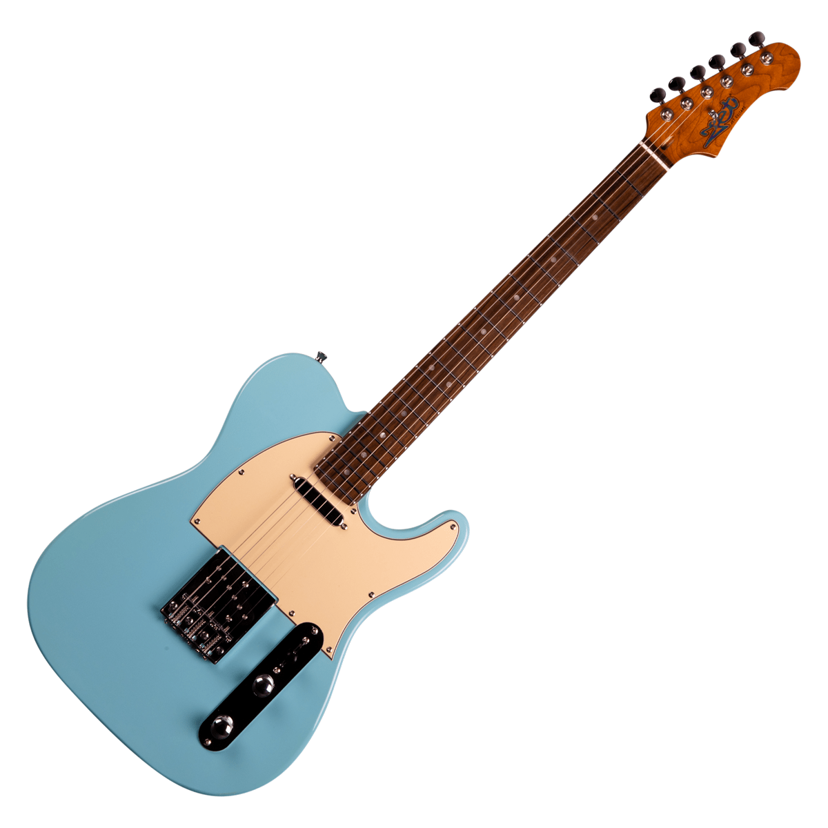 JET Home Page Jet JT-300-BL-R Electric Guitar SS Roasted Maple Neck Rosewood Fretboard Sonic Blue - Byron Music