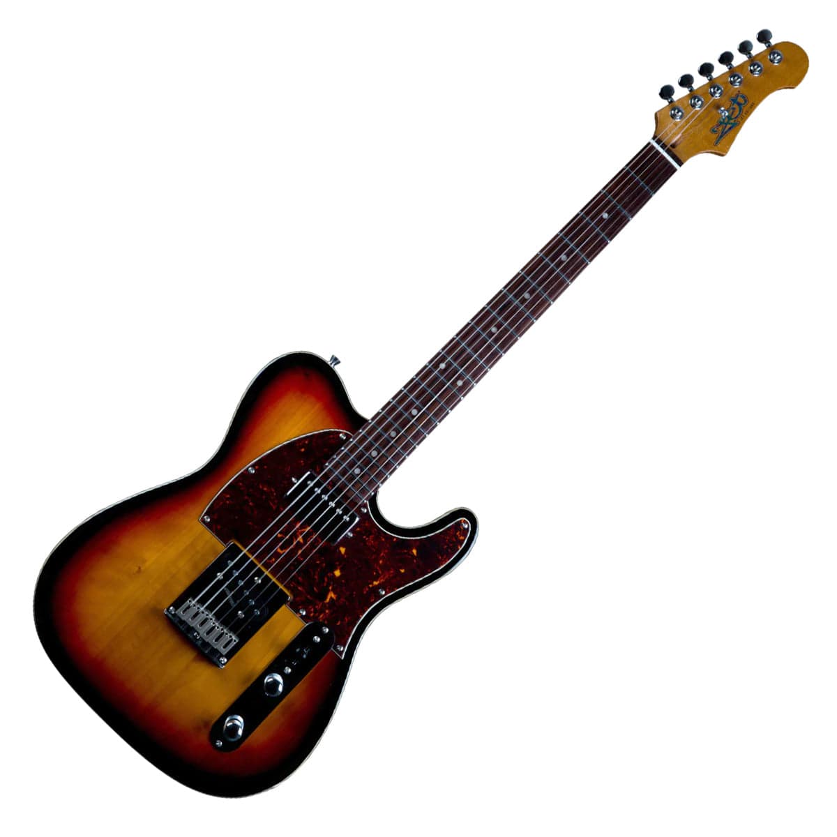 JET Home Page Jet JT-350-SB-R Electric Guitar Sunburst SH Roasted Maple Body Rosewood Fretboard - Byron Music