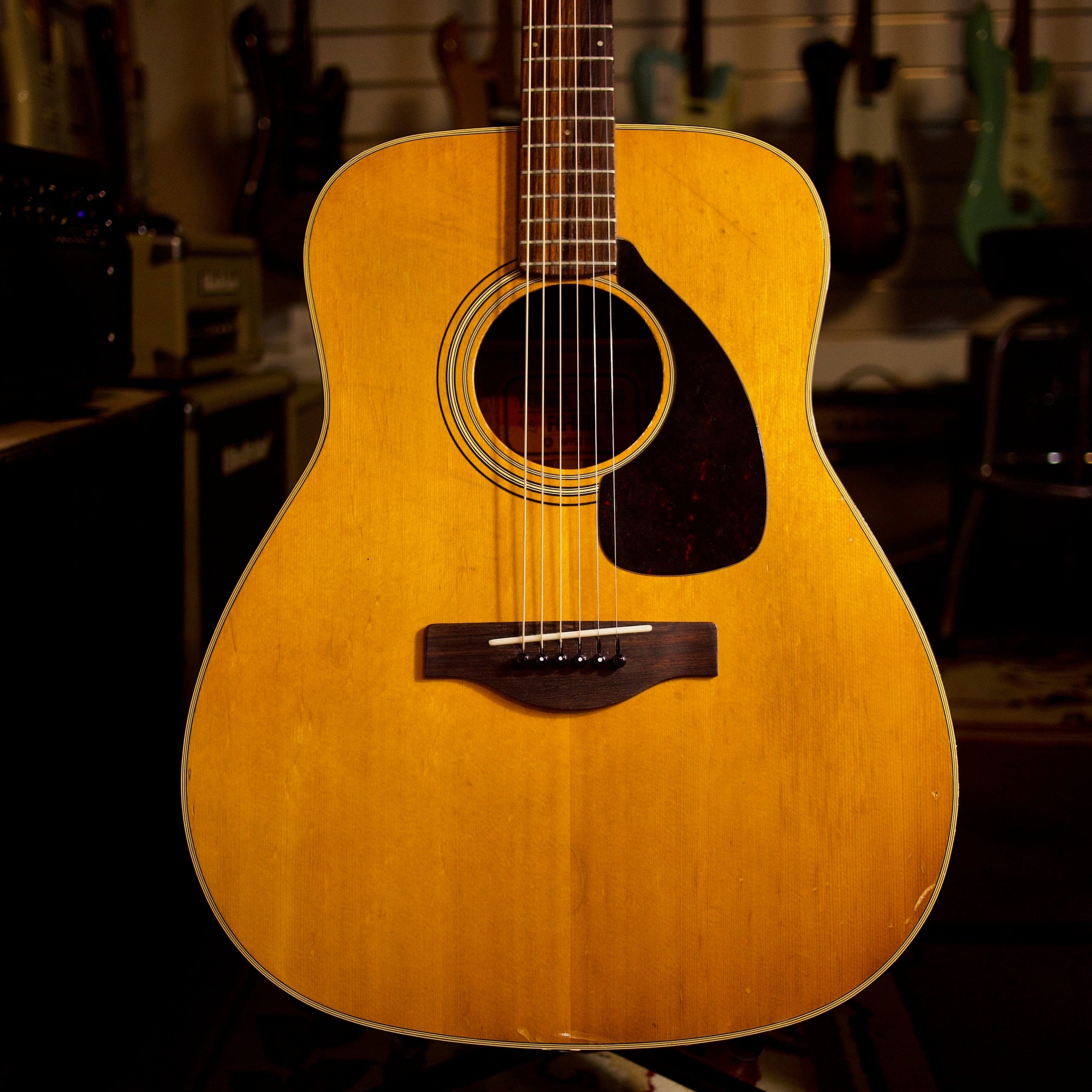 Byron Music Home Page Preloved - 1969 Yamaha FG-180 Acoustic - Byron Music