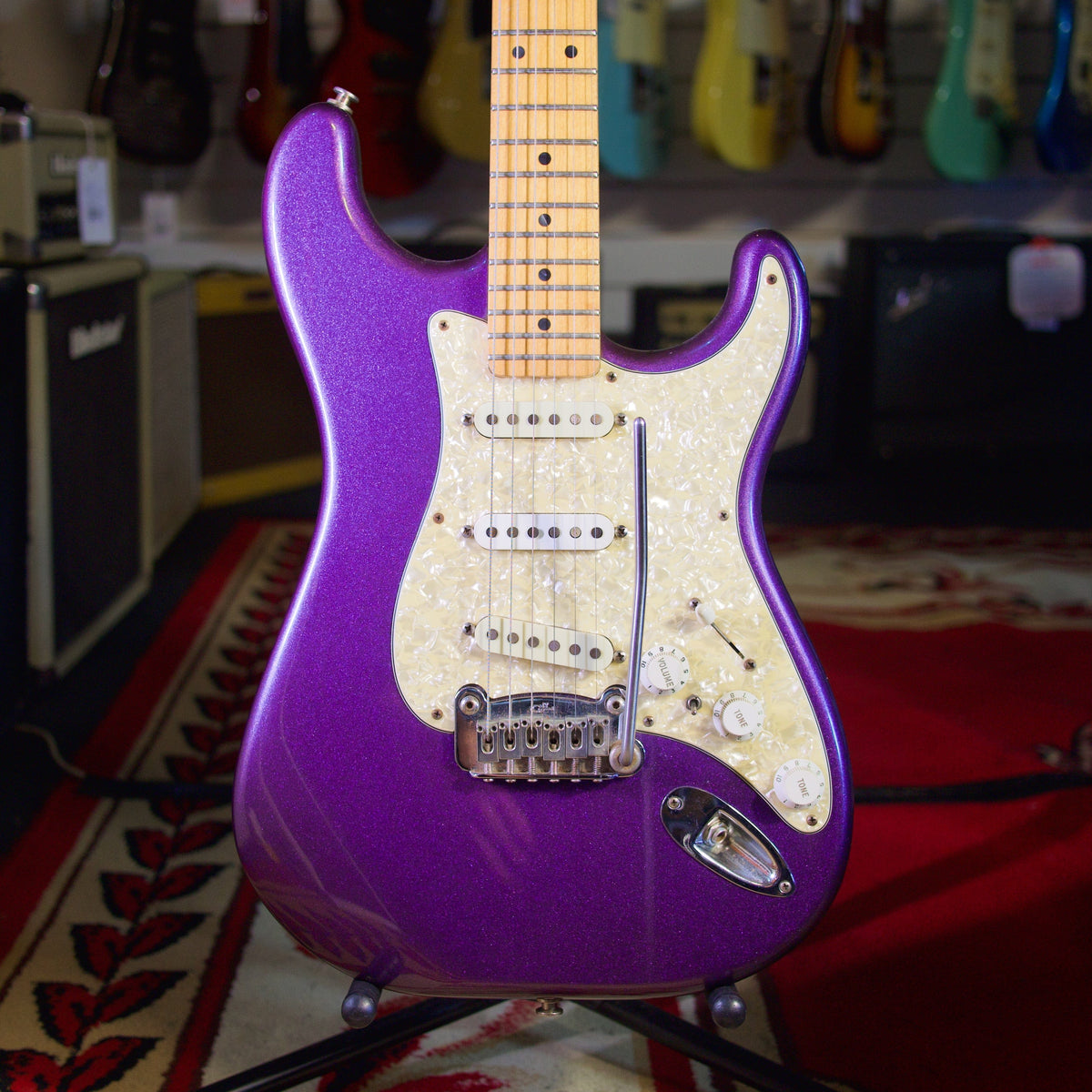 Byron Music Home Page Preloved - G&amp;L Tribute Series Legacy Made In USA - Royal Purple Metallic - Byron Music