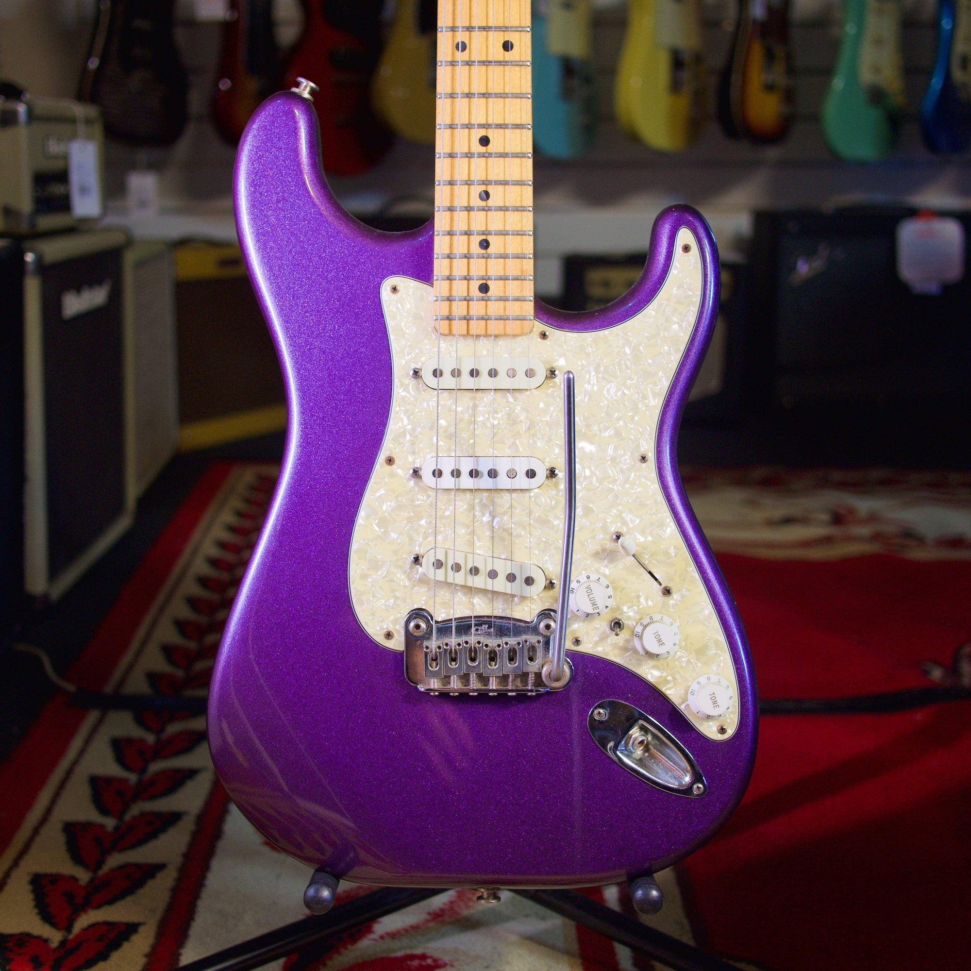 Byron Music Home Page Preloved - G&L Tribute Series Legacy Made In USA - Royal Purple Metallic - Byron Music