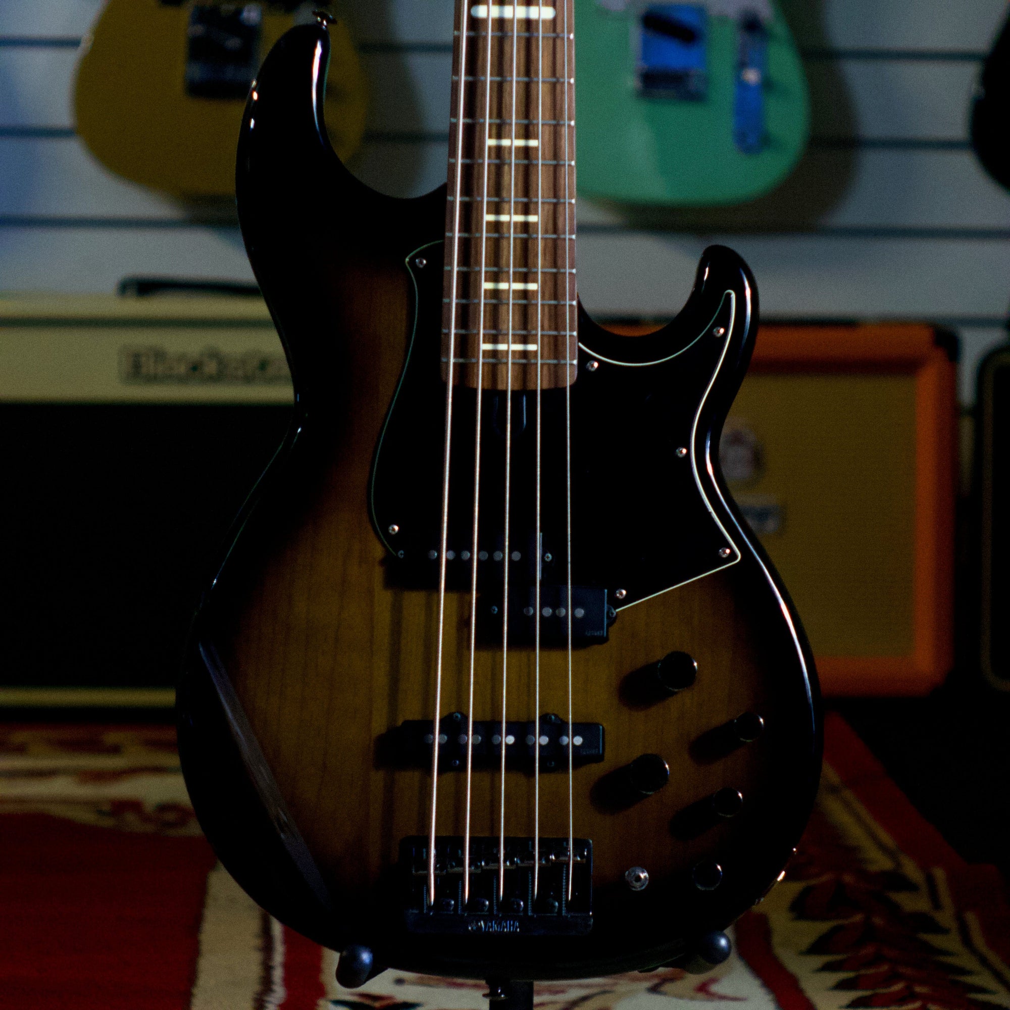 Byron Music Home Page Preloved - Yamaha BB735A 5-String Electric Bass Guitar - Byron Music
