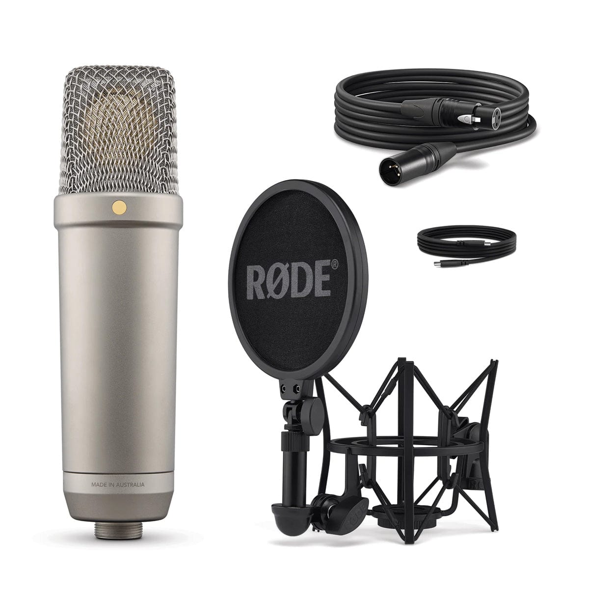 RODE Microphone Rode NT1 1&quot; Cardioid Condenser Microphone - 5th Generation (Silver) - Byron Music