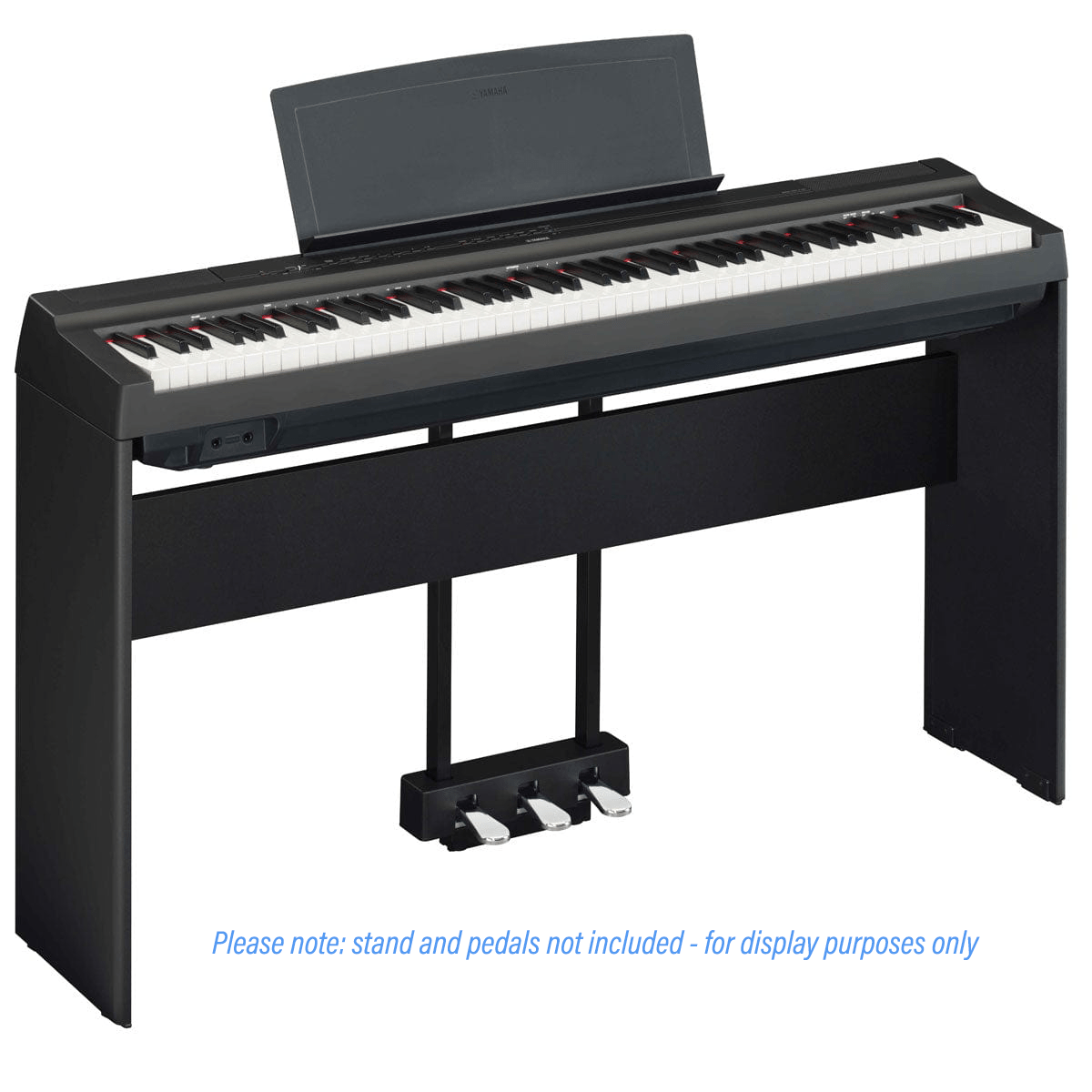 Yamaha Keys Yamaha P-125A Digital Piano - Black - Byron Music