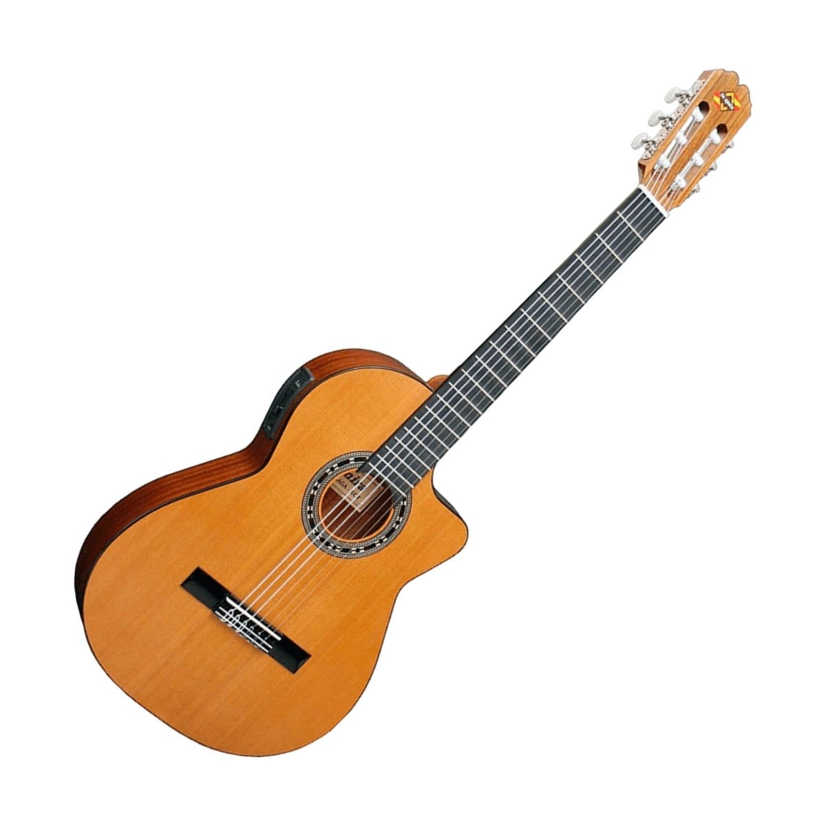 Admira Guitar Admira Malaga-ECTF Classical Acoustic Guitar Thin Body with Pickup - Byron Music