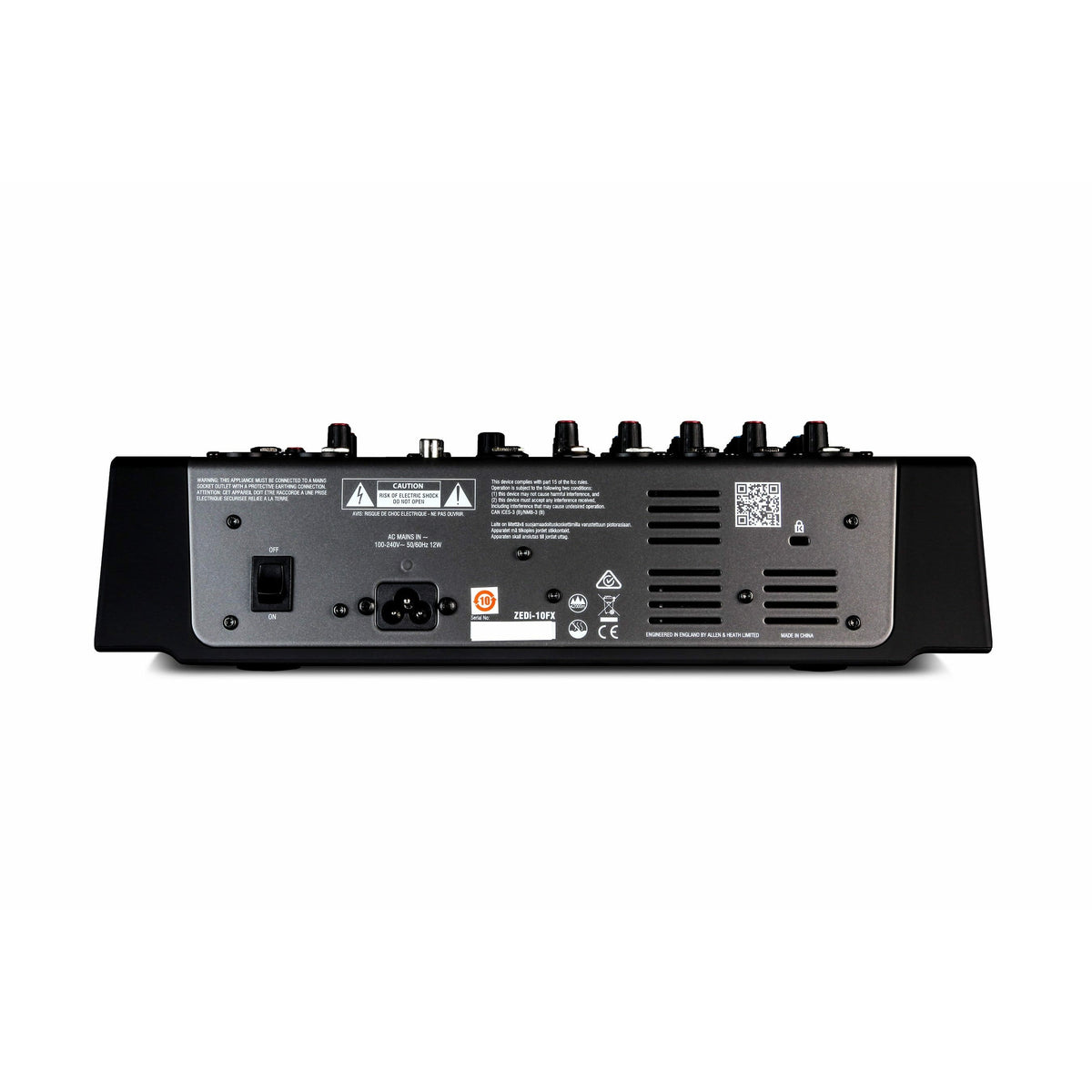 Allen &amp; Heath Recording Allen &amp; Heath ZEDi10FX 10-Channel Mixer with USB Audio Interface - Byron Music