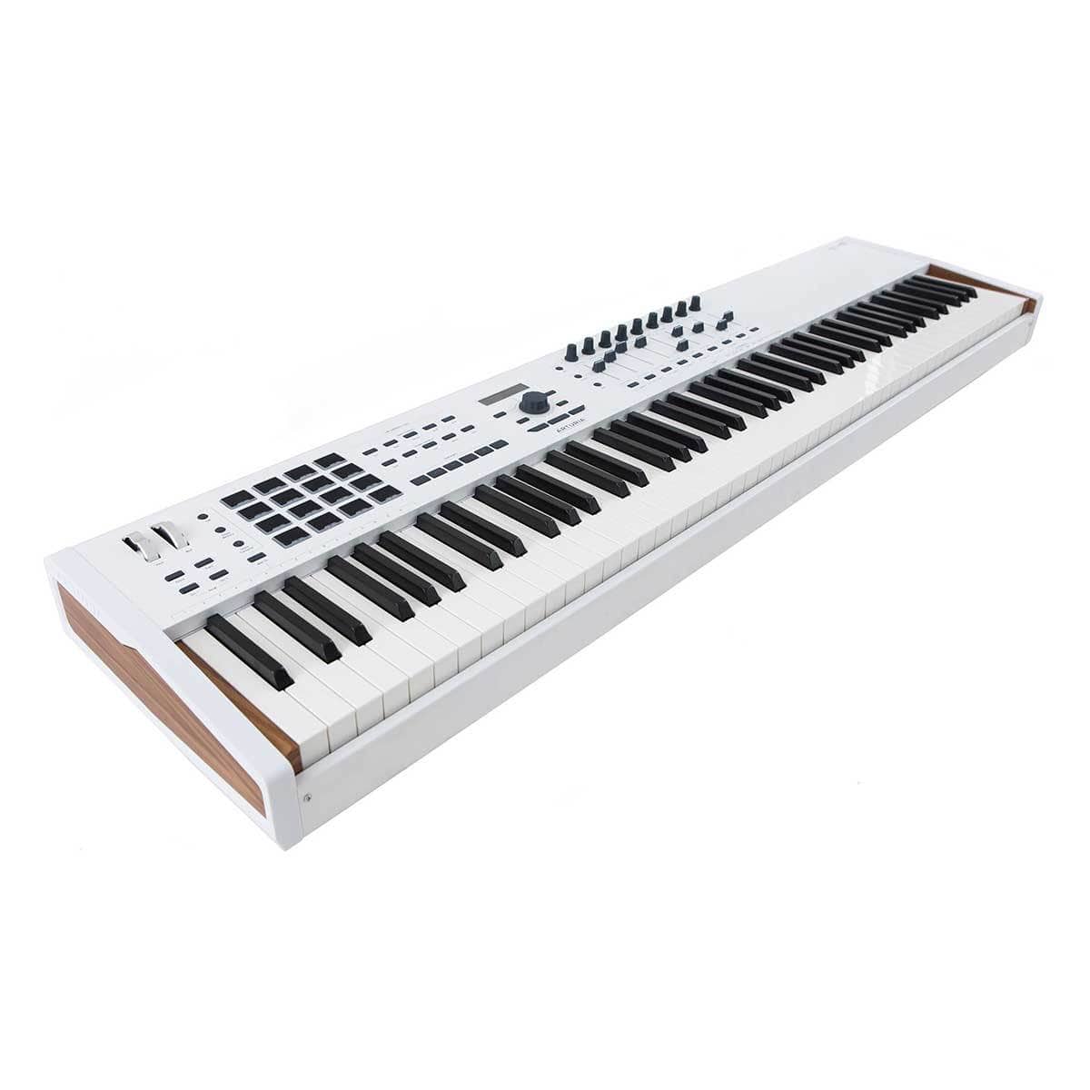 Arturia Keys Arturia KeyLab 88 Mk2 88-Note Weighted Action Controller Keyboard White - Byron Music