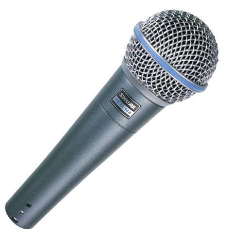 SHURE Home Page BETA 58A DYNAMIC SUPERCARDIOID VOCAL MIC - Byron Music