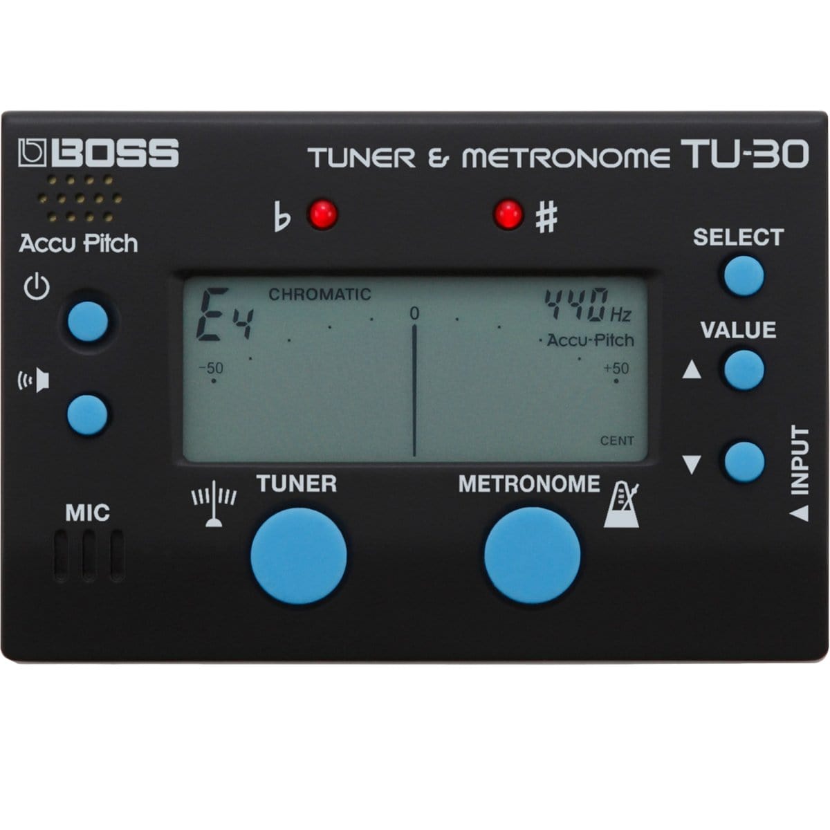 Boss Guitar Accessories BOSS TU30 Tuner and Metronome - Byron Music