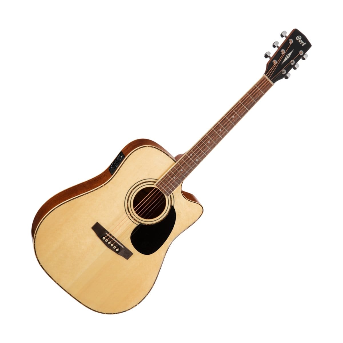 Cort Guitar Cort AD880CE Acoustic/Electric Guitar Dreadnought Natural Satin - Byron Music