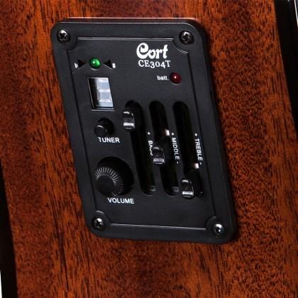 Cort Guitar Cort AF510E Acoustic/Electric Guitar Concert Size - Byron Music
