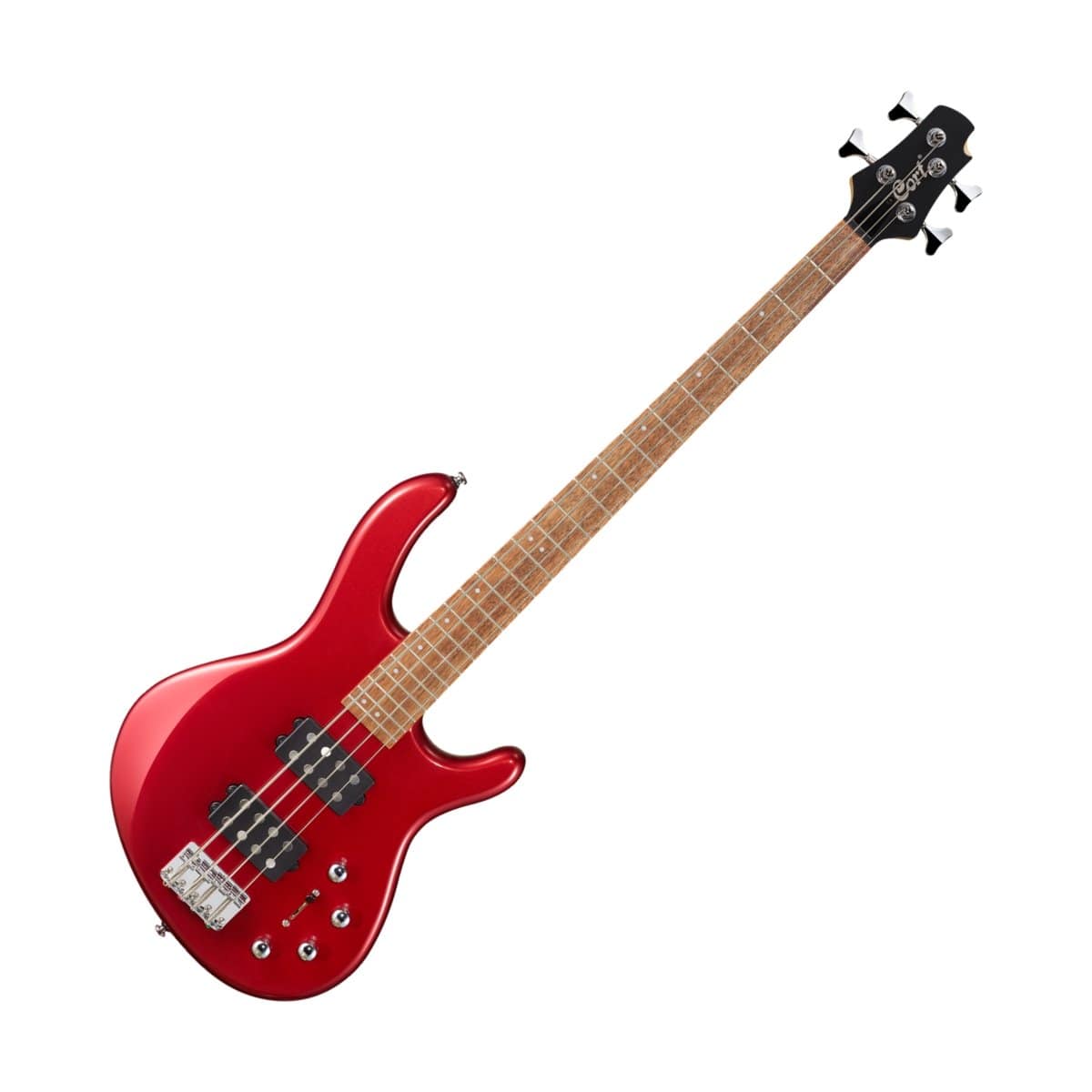 Cort Guitar Cort Bass Action HH4 Blood Red Metallic - Byron Music