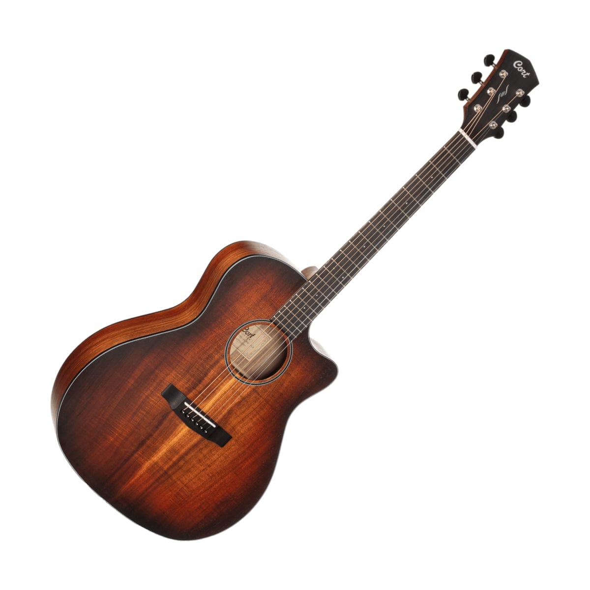Cort Guitar Cort Core-GA Blackwood Acoustic/Electric Guitar All Solid - Byron Music