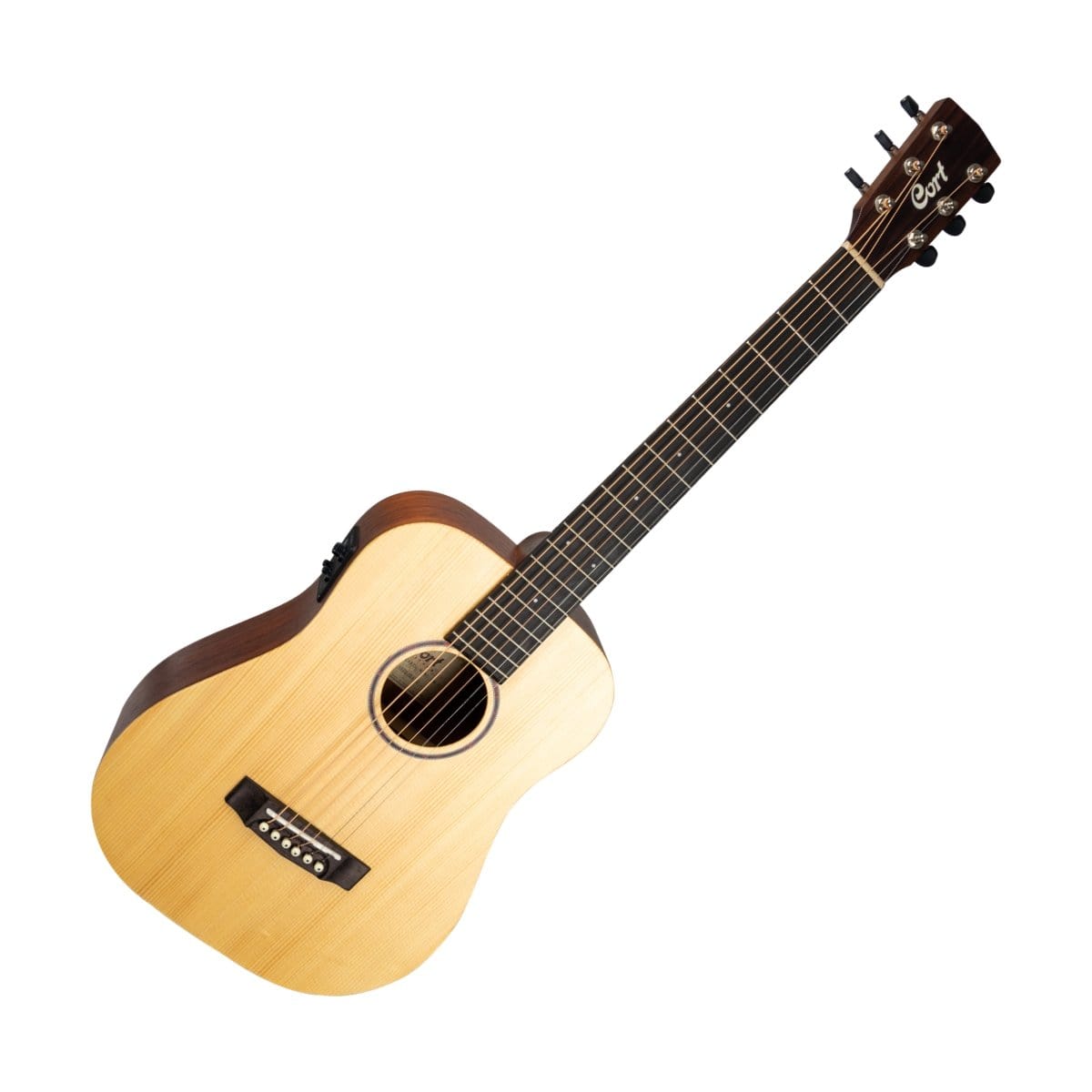 Cort Guitar Cort Earth Mini F Acoustic/Electric Guitar 3/4 Size - Byron Music