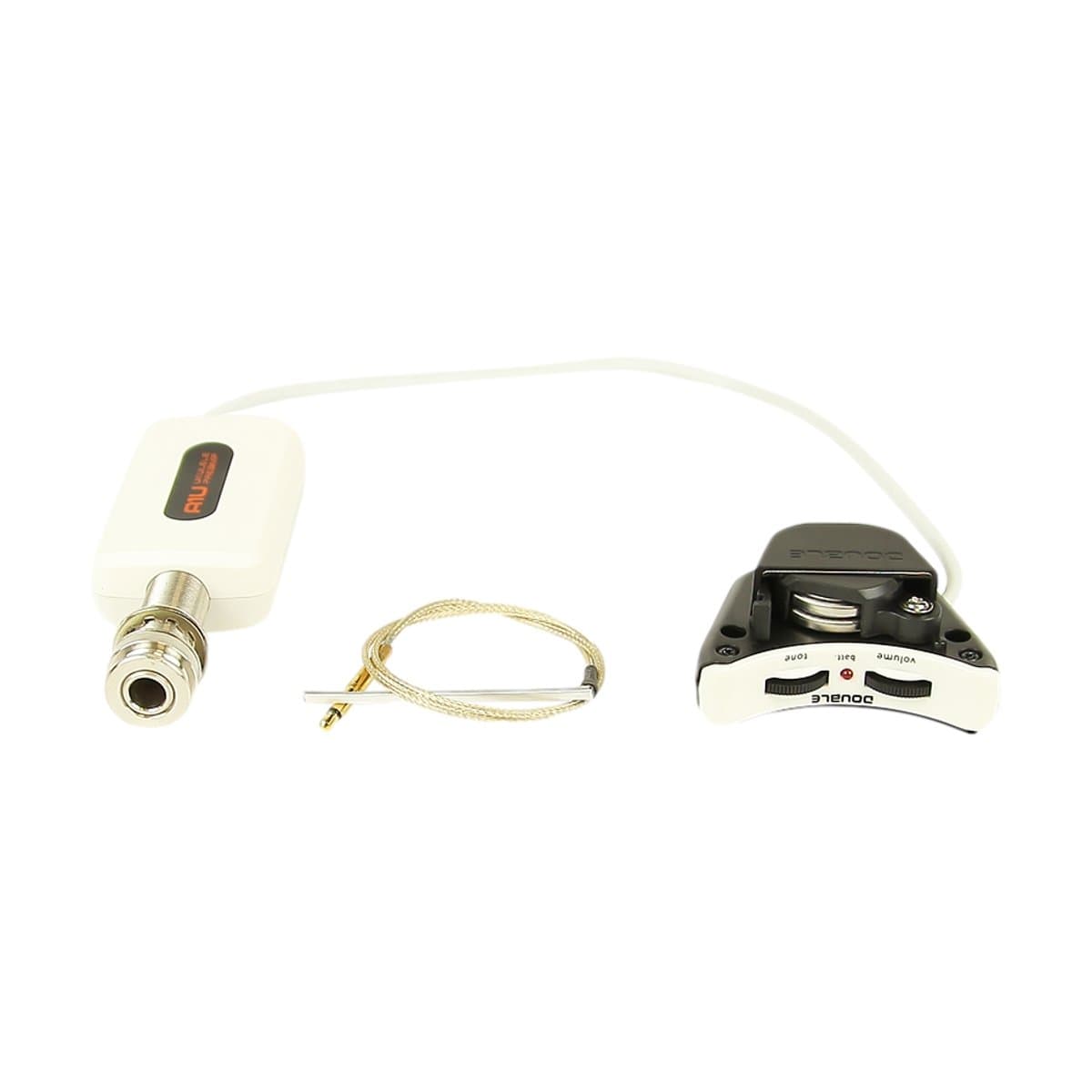 Double Guitar Accessories Double A1U Ukulele Pickup System with Preamp - Byron Music