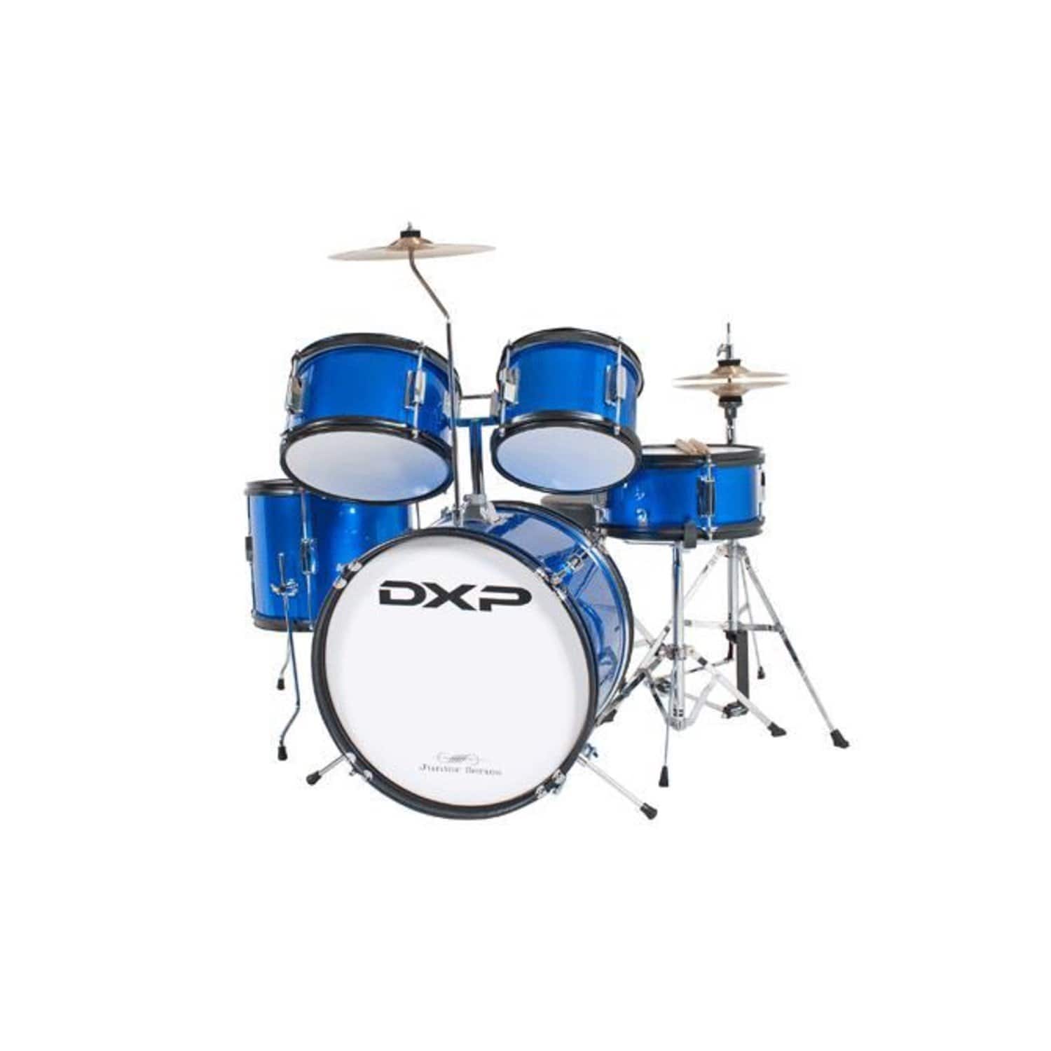 DXP Percussion DXP Junior Plus Drum Kit Metallic Blue - Byron Music