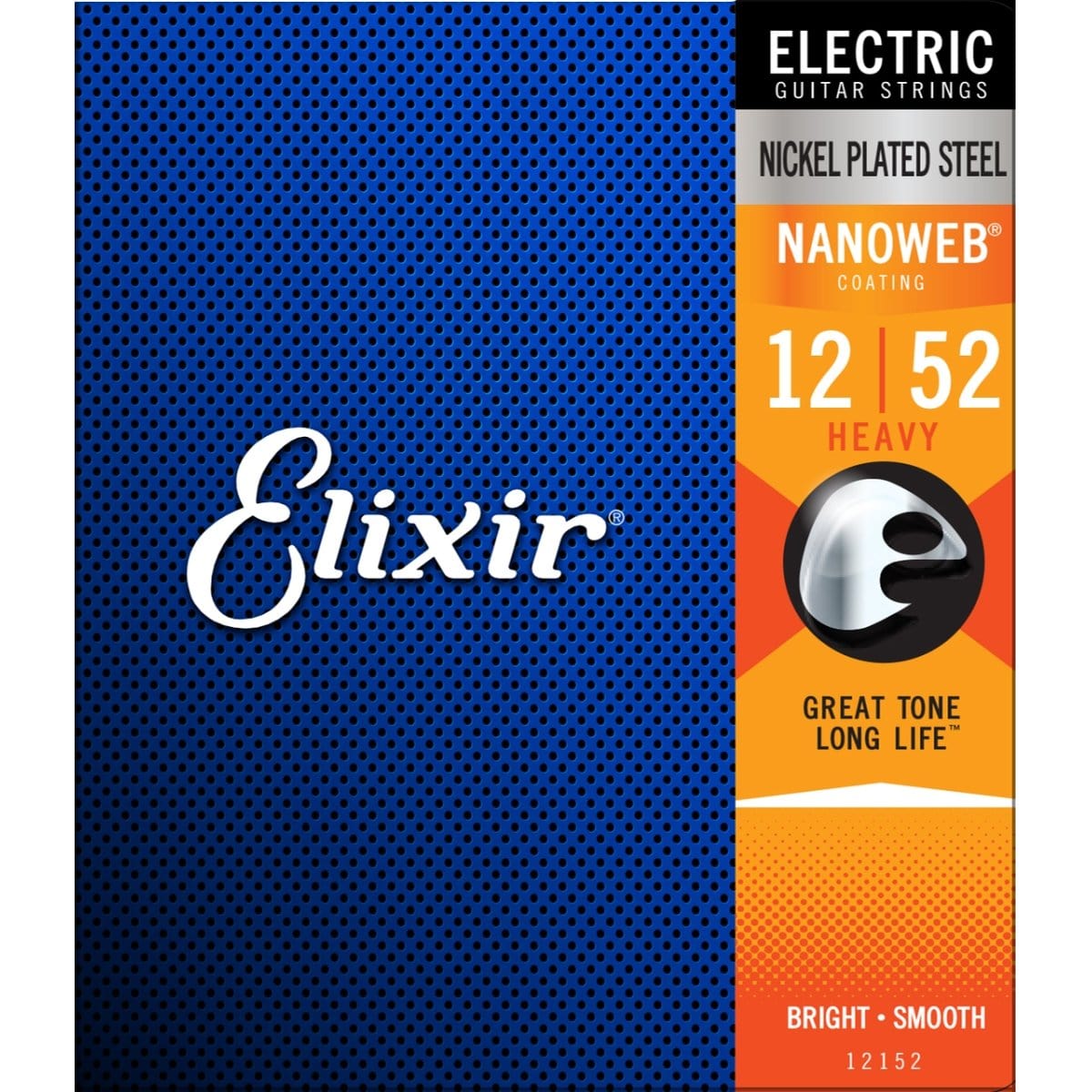 Elixir Guitar Accessories Elixir Electric Guitar Strings Nanoweb Heavy 12-52 12152 - Byron Music