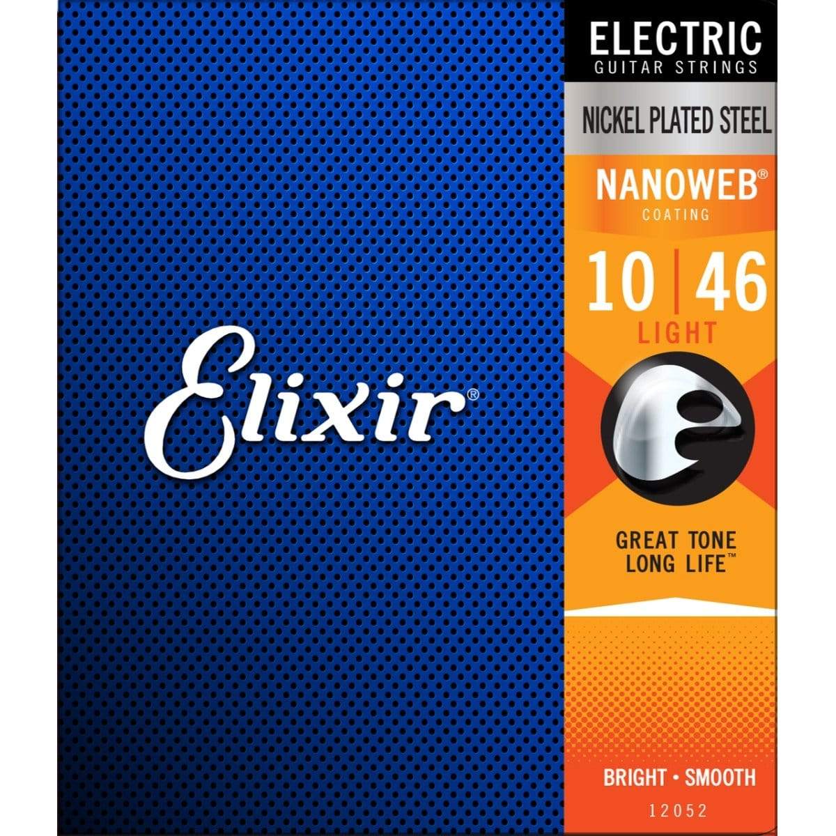Elixir Guitar Accessories Elixir Electric Guitar Strings Nanoweb Light 10-46 12052 - Byron Music