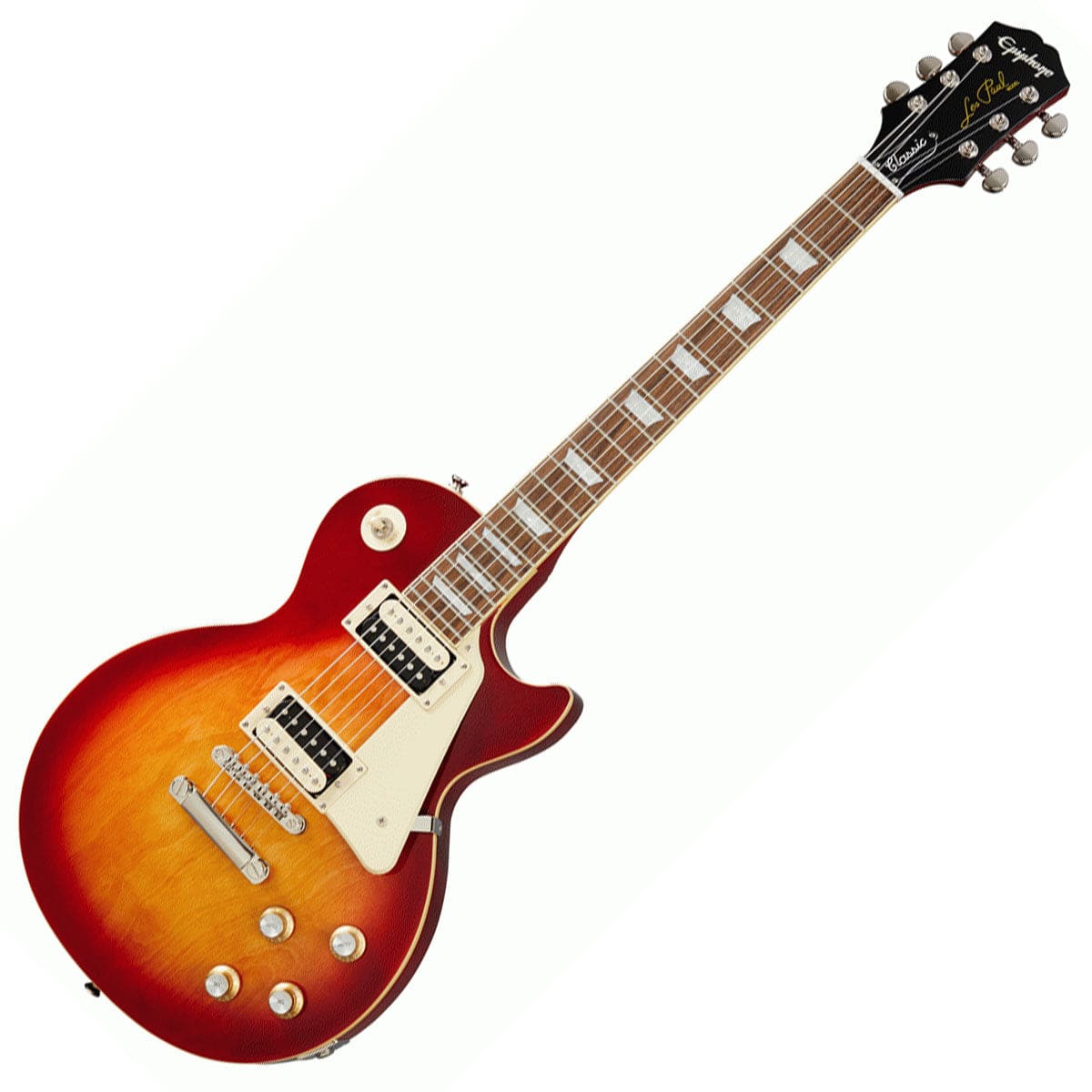 Epiphone Guitar Epiphone Les Paul Classic Heritage Cherry Sunburst Electric Guitar - Byron Music