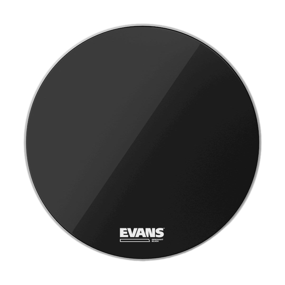 Evans Percussion Evans 24 Inch Bass Drum Head Resonant Black BD24RBG - Byron Music