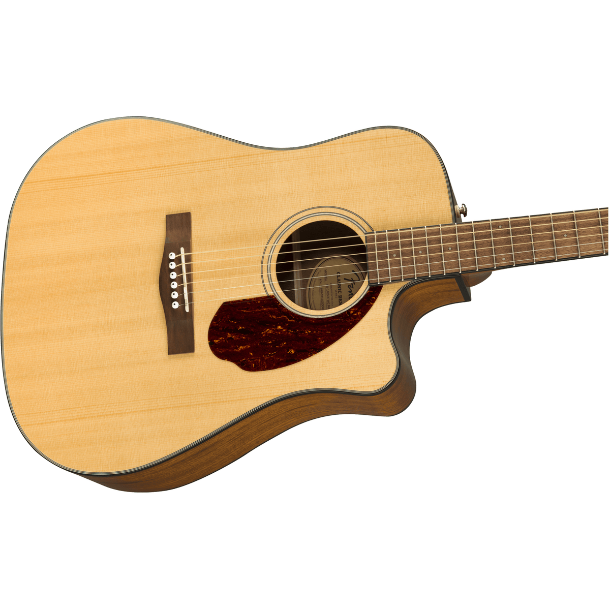 Fender Guitar Fender CD-140SCE Acoustic/Electric Guitar Dreadnought Natural with Case - Byron Music
