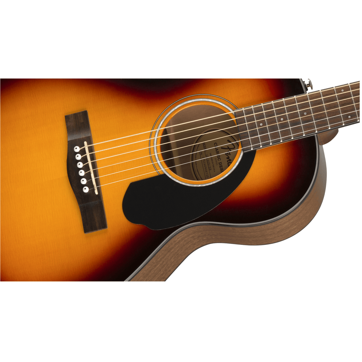 Fender Guitar Fender CP-60S Parlor Acoustic Guitar Sunburst - Byron Music
