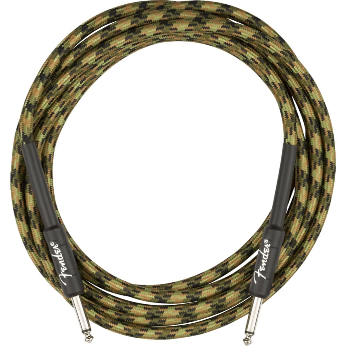 Fender Guitar Accessories Fender Guitar Cable Professional Series 18.6FT Woodland Camo - Byron Music