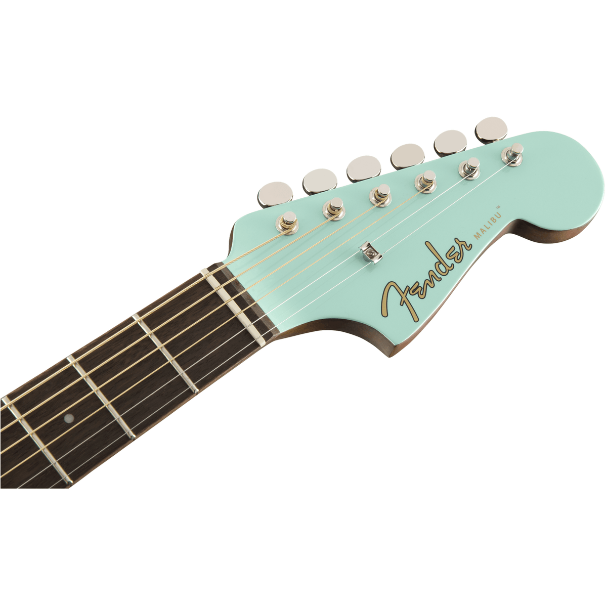 Fender Guitar Fender Malibu Player Acoustic/Electric Guitar Short Scale Aqua Splash - Byron Music