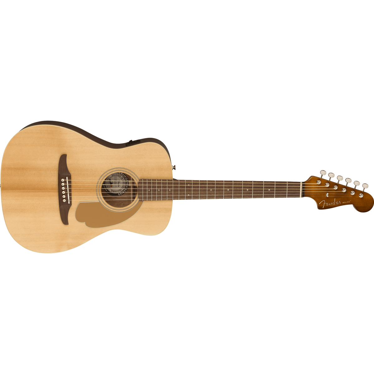 Fender Guitar Fender Malibu Player Acoustic/Electric Guitar Short Scale - Byron Music